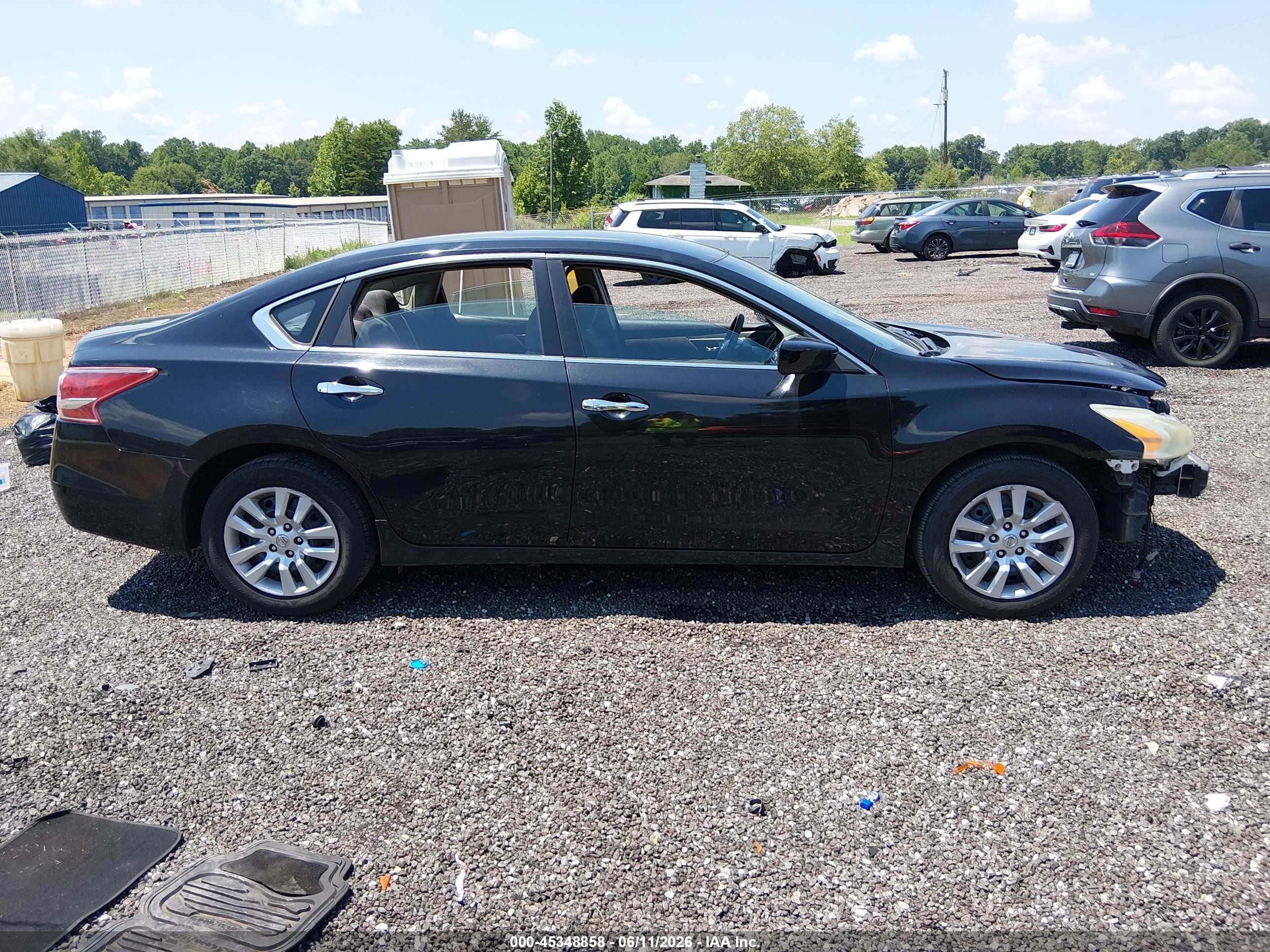 2013 Nissan Altima 2.5 S Black vin: 1N4AL3AP6DC134157