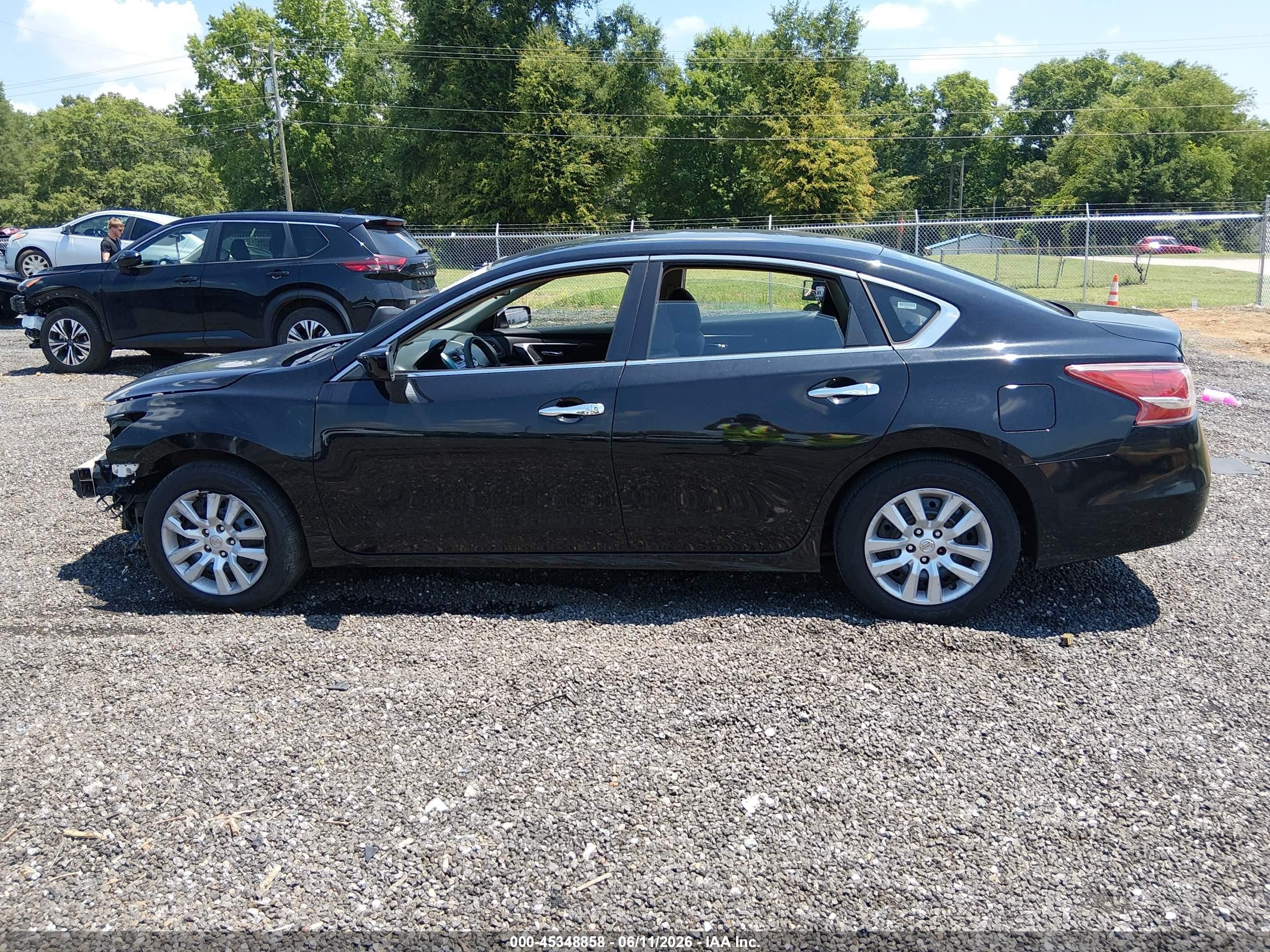 2013 Nissan Altima 2.5 S Black vin: 1N4AL3AP6DC134157