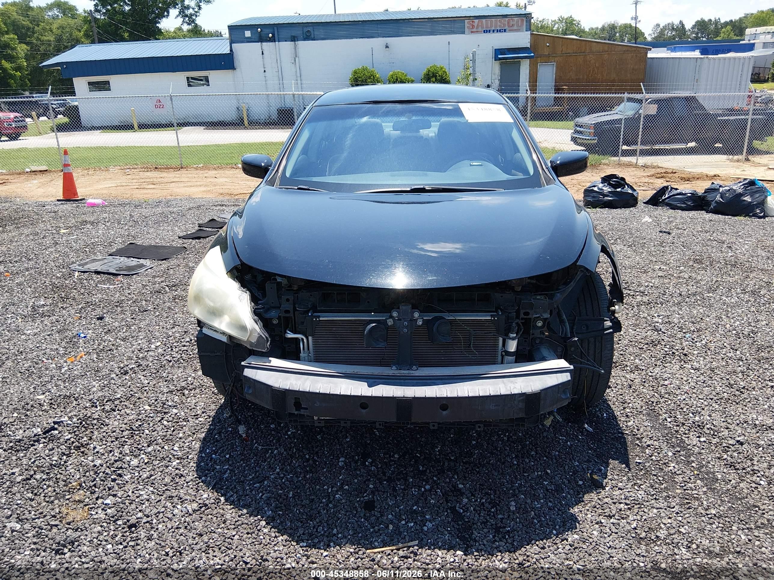 2013 Nissan Altima 2.5 S Black vin: 1N4AL3AP6DC134157