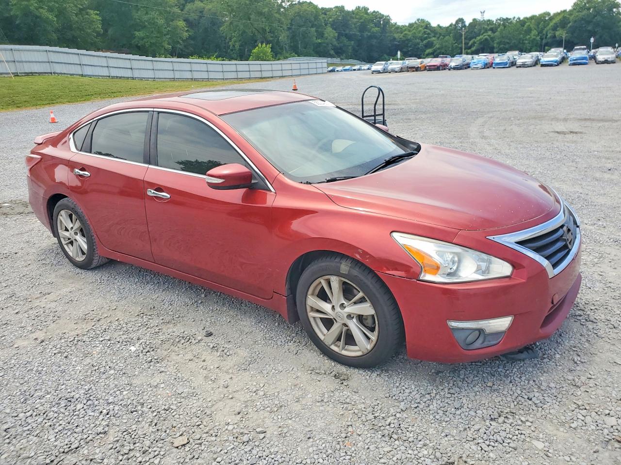 2013 Nissan Altima 2.5 Red vin: 1N4AL3AP6DC137379