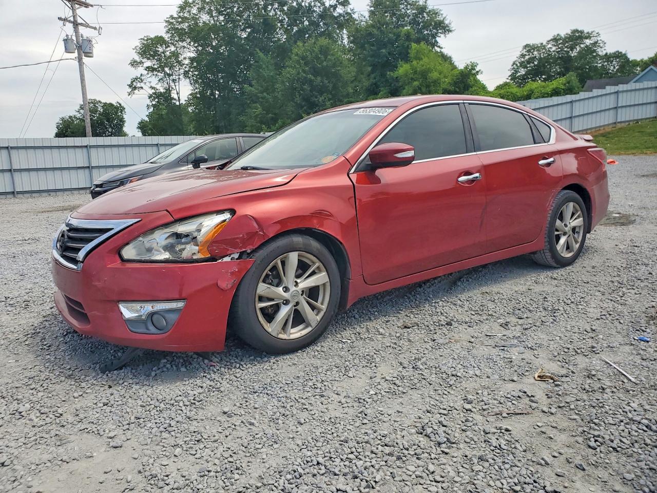 2013 Nissan Altima 2.5 Red vin: 1N4AL3AP6DC137379