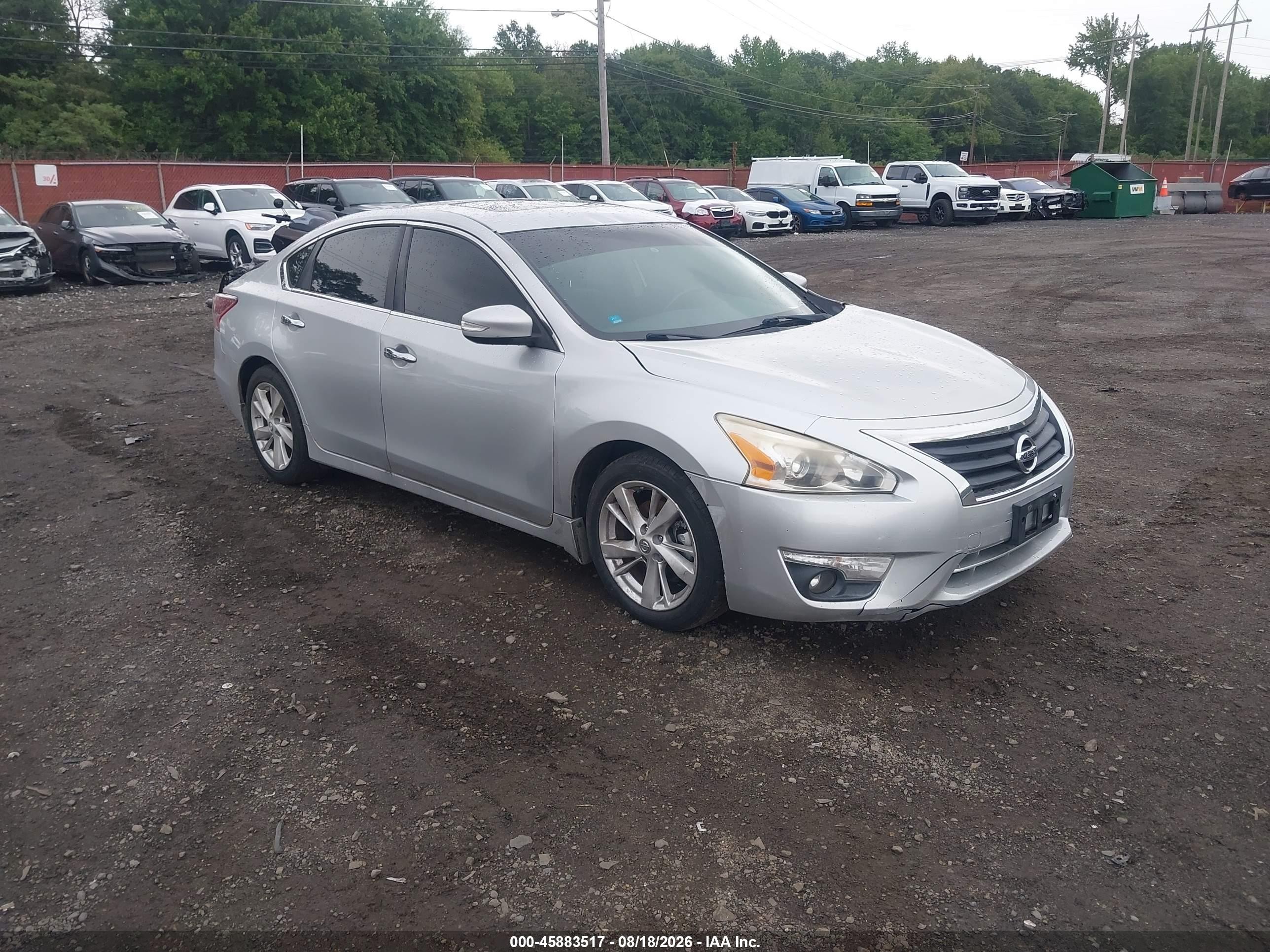 2013 Nissan Altima 2.5 Sl Silver vin: 1N4AL3AP6DC141741