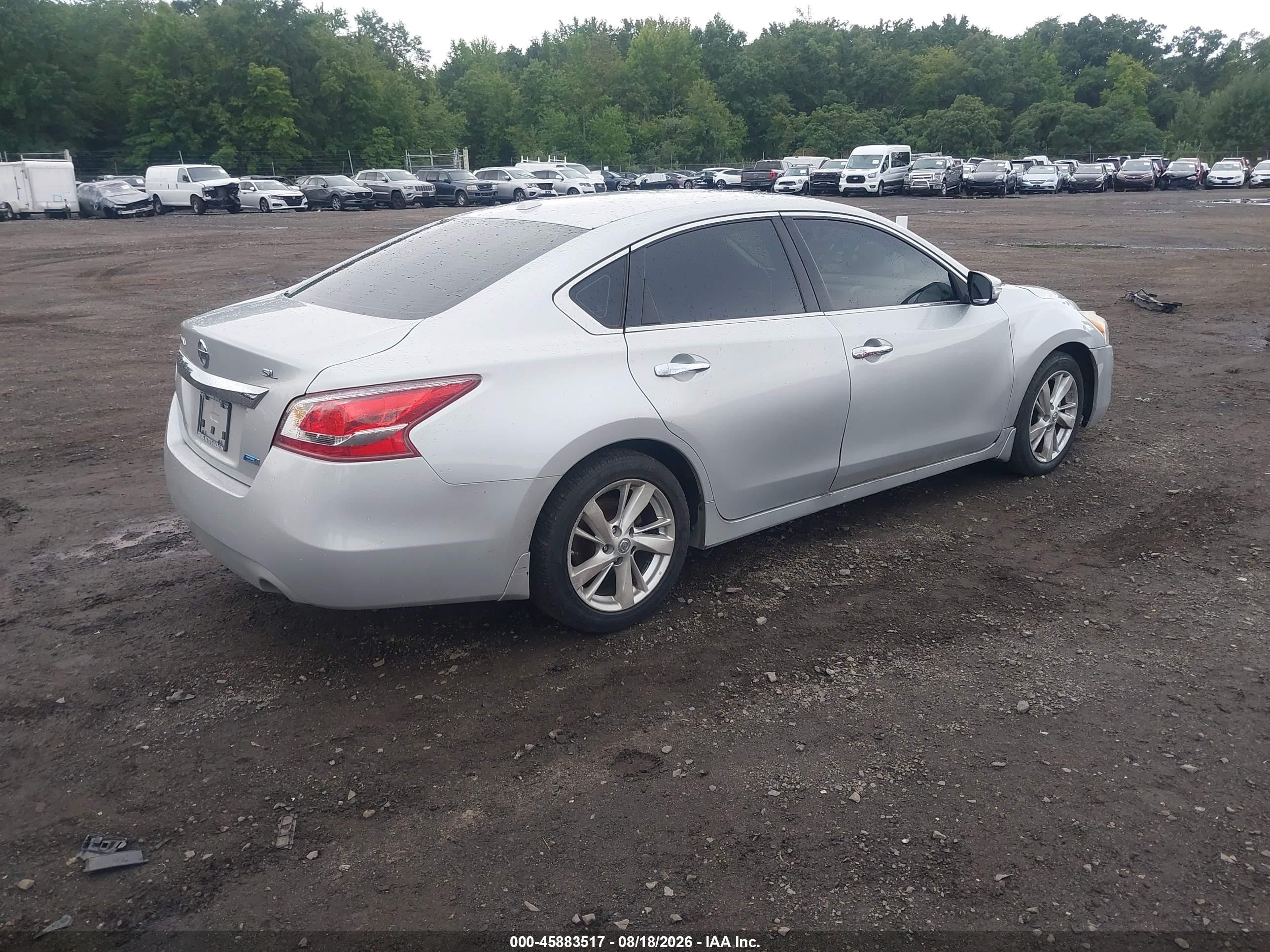 2013 Nissan Altima 2.5 Sl Silver vin: 1N4AL3AP6DC141741