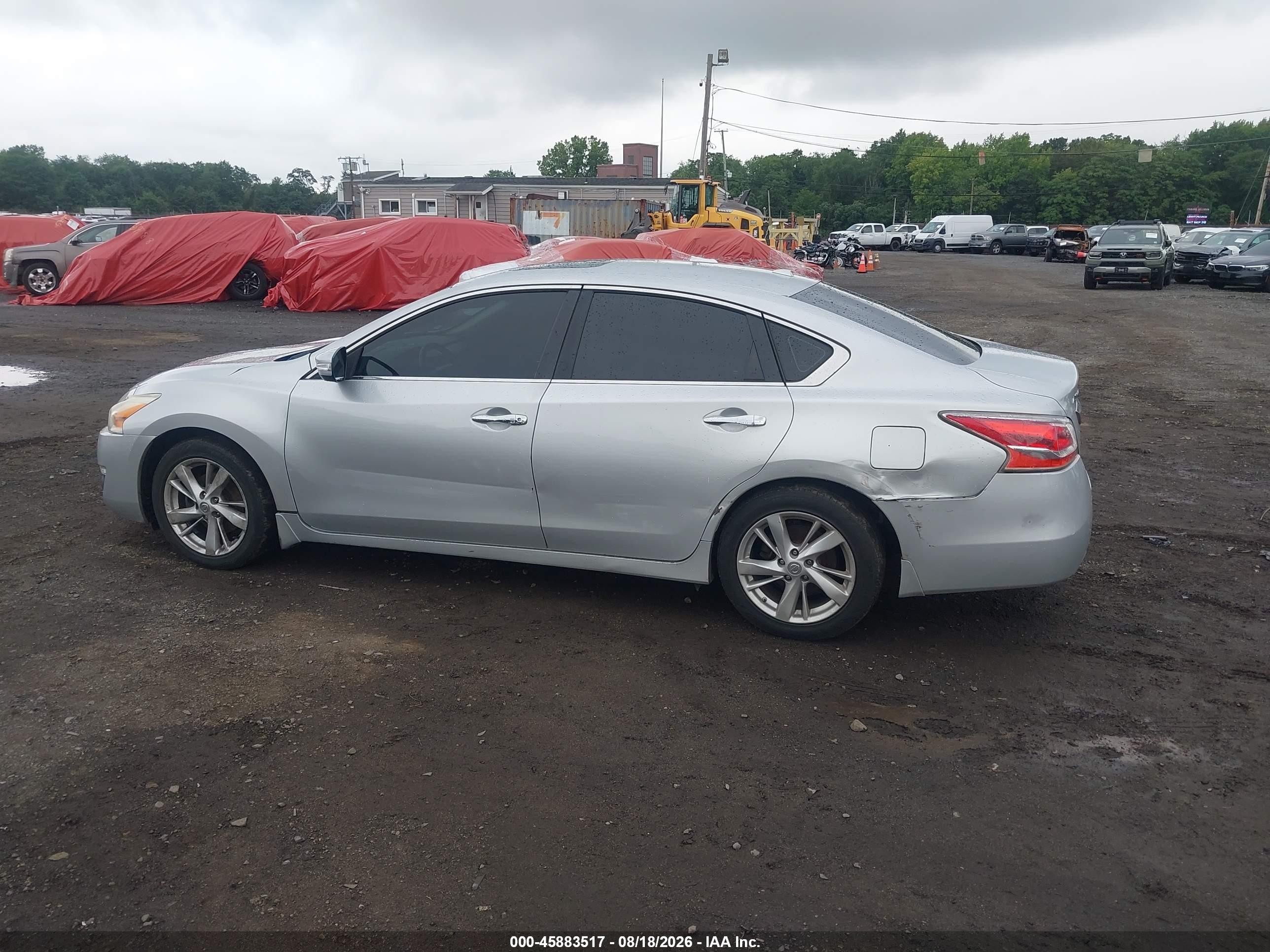 2013 Nissan Altima 2.5 Sl Silver vin: 1N4AL3AP6DC141741
