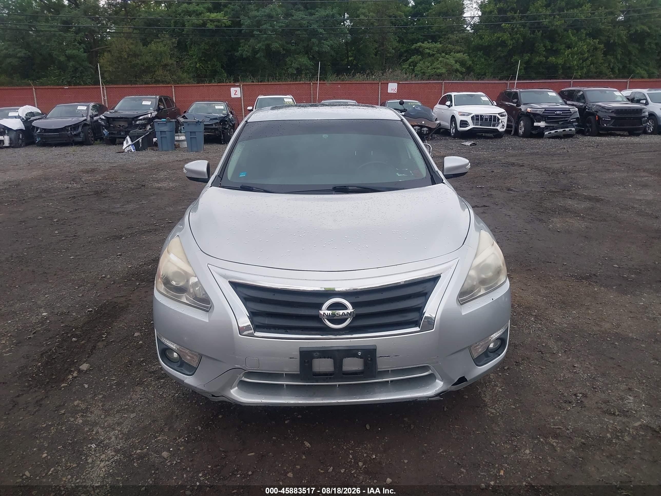 2013 Nissan Altima 2.5 Sl Silver vin: 1N4AL3AP6DC141741