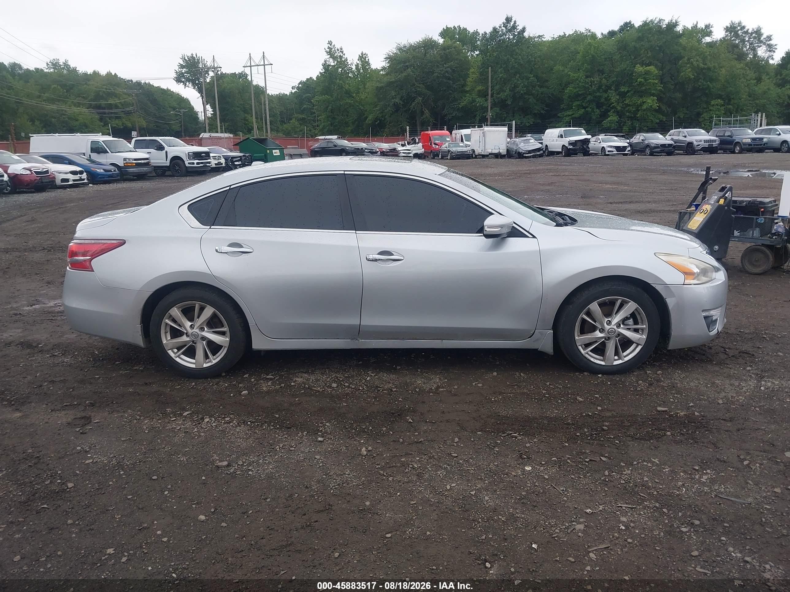 2013 Nissan Altima 2.5 Sl Silver vin: 1N4AL3AP6DC141741