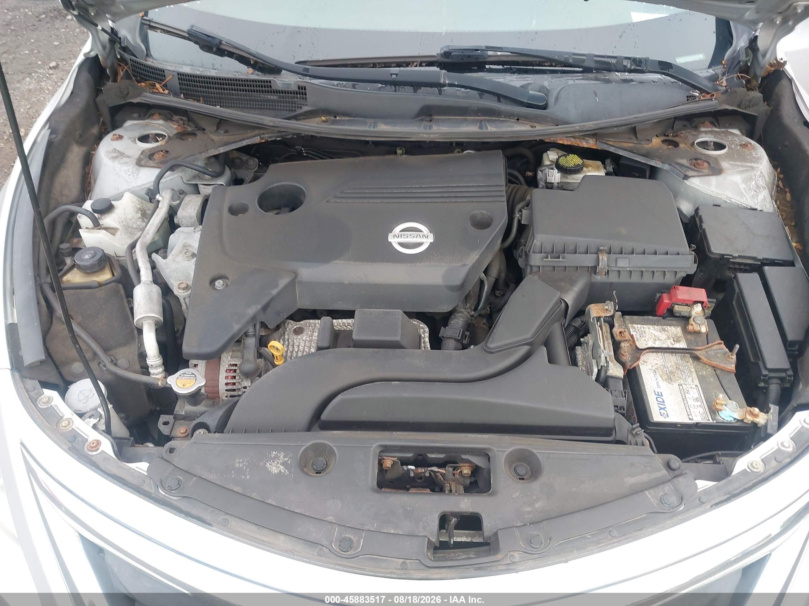 2013 Nissan Altima 2.5 Sl Silver vin: 1N4AL3AP6DC141741