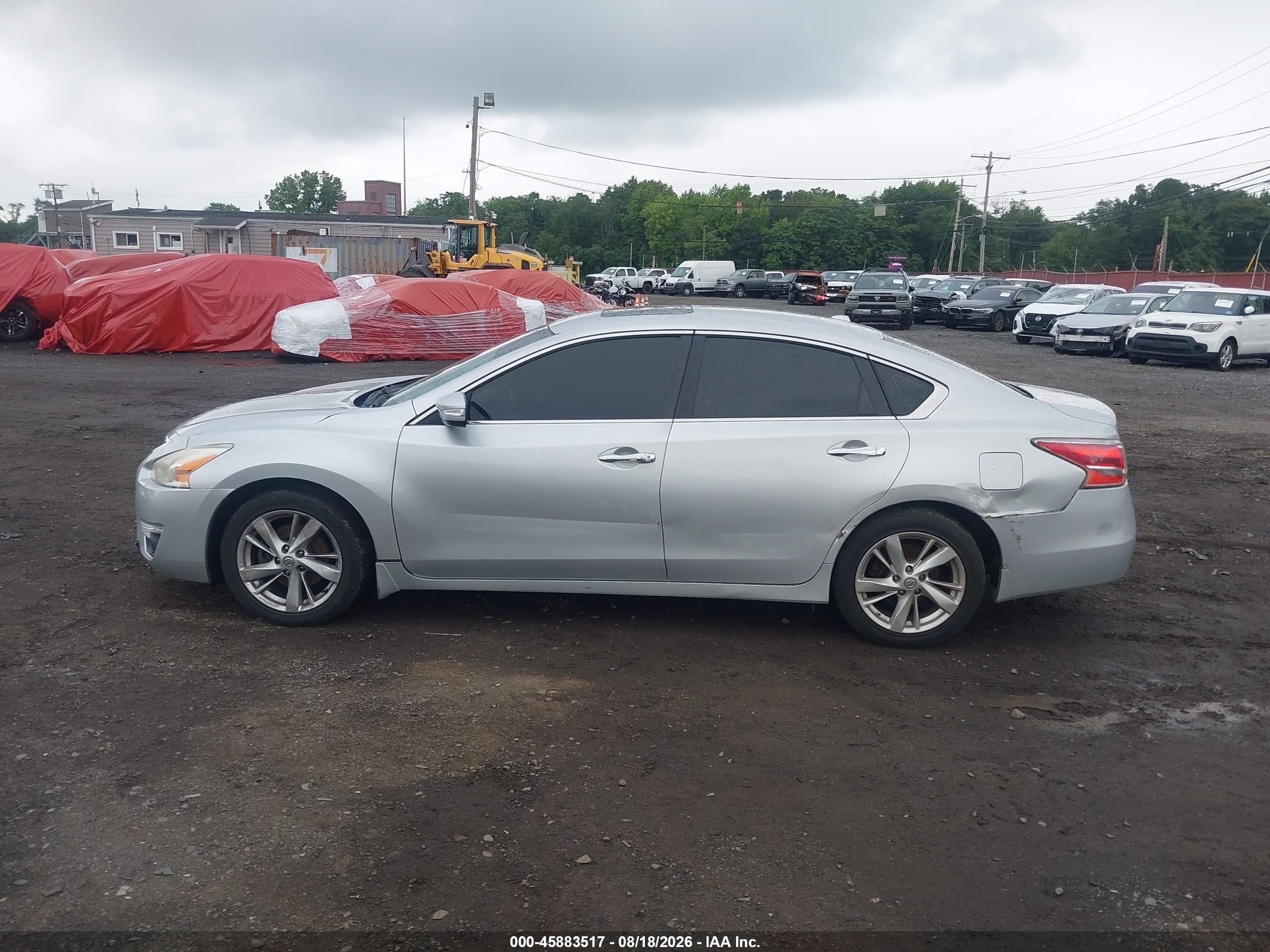 2013 Nissan Altima 2.5 Sl Silver vin: 1N4AL3AP6DC141741