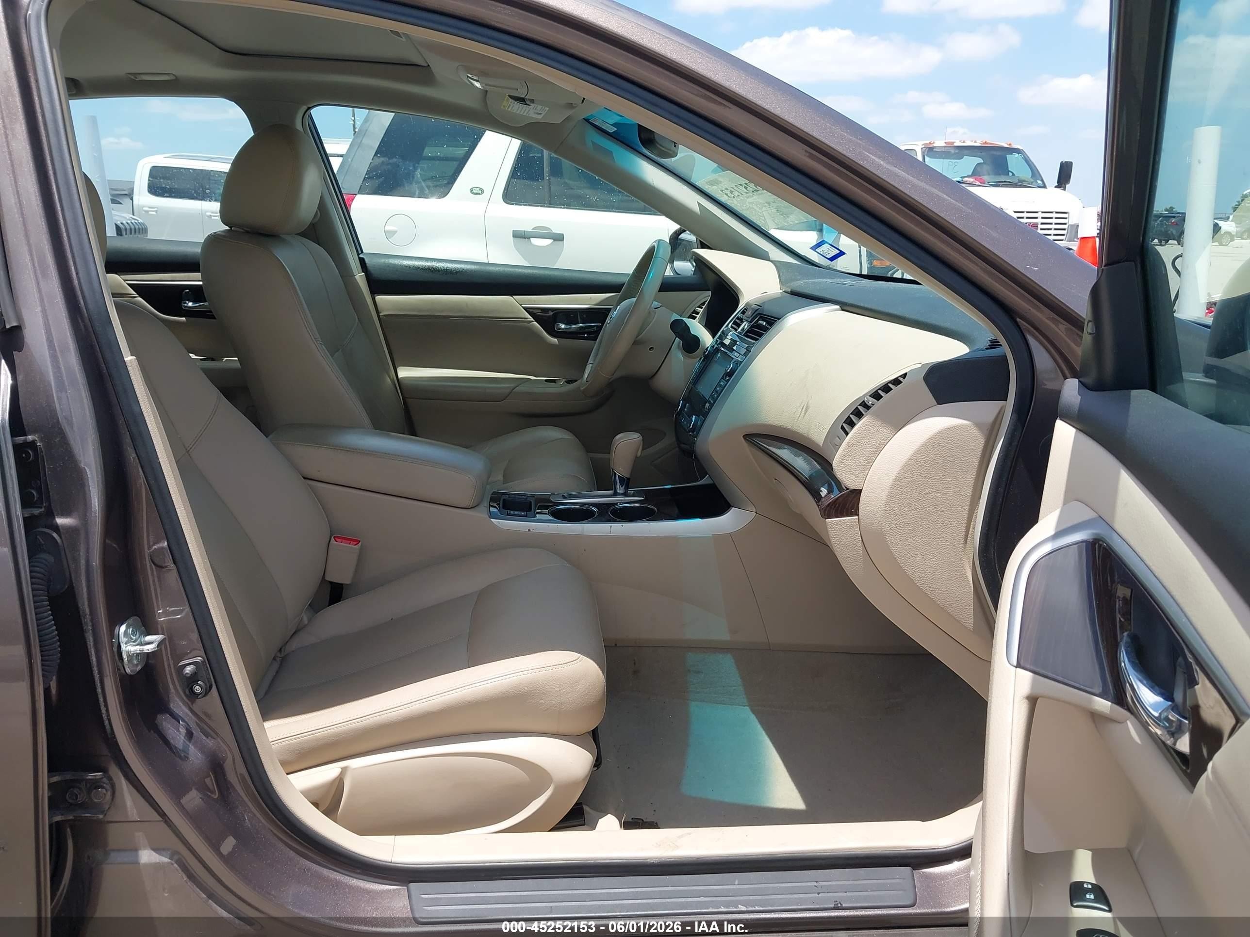 2013 Nissan Altima 2.5 Sl Brown vin: 1N4AL3AP6DC162122
