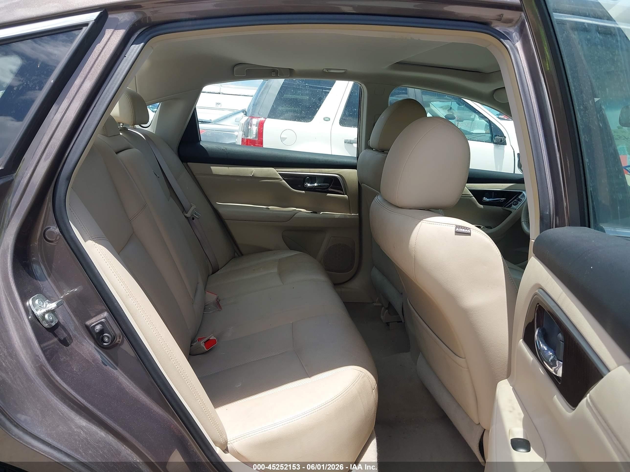 2013 Nissan Altima 2.5 Sl Brown vin: 1N4AL3AP6DC162122