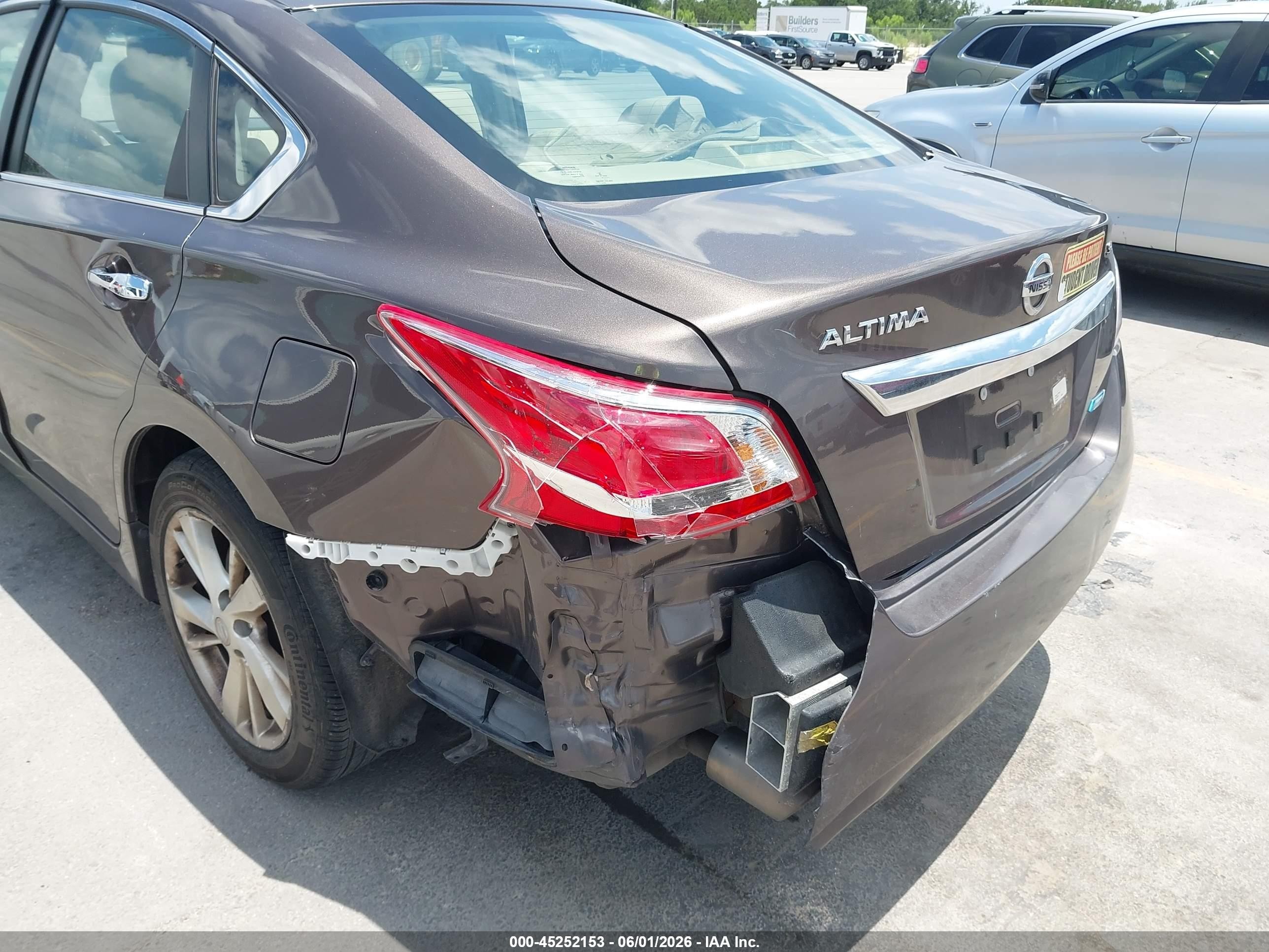 2013 Nissan Altima 2.5 Sl Brown vin: 1N4AL3AP6DC162122