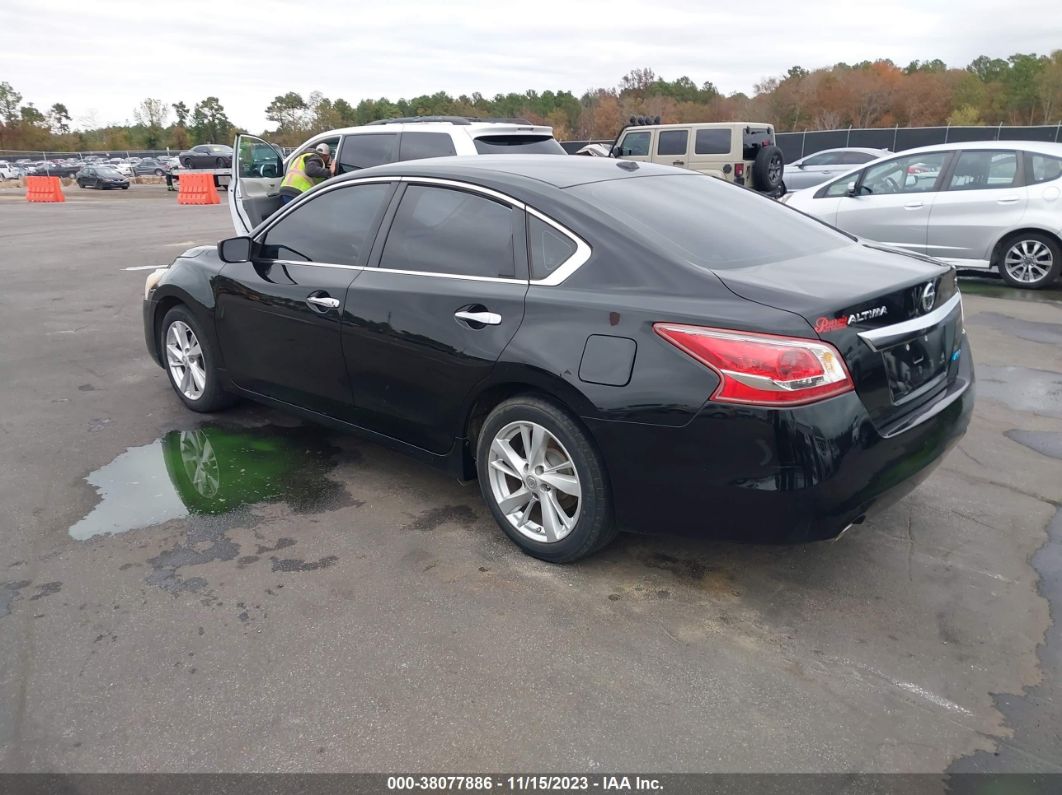 2013 Nissan Altima 2.5 Sv Black vin: 1N4AL3AP6DC186744