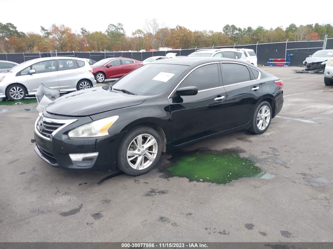2013 Nissan Altima 2.5 Sv Black vin: 1N4AL3AP6DC186744