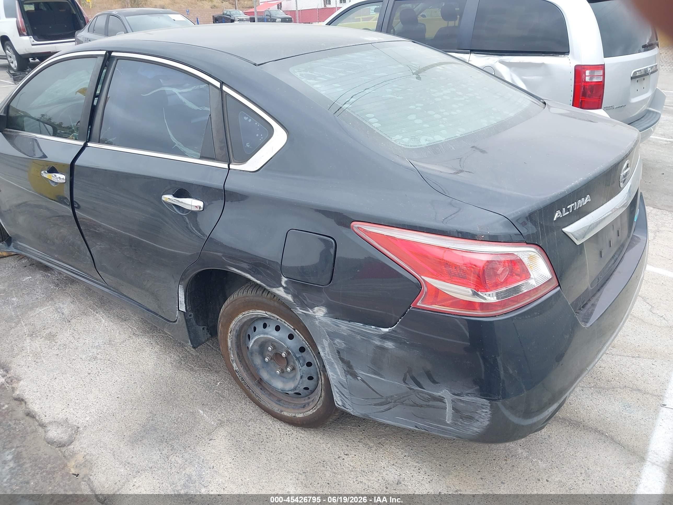 2013 Nissan Altima 2.5 S Black vin: 1N4AL3AP6DC191121