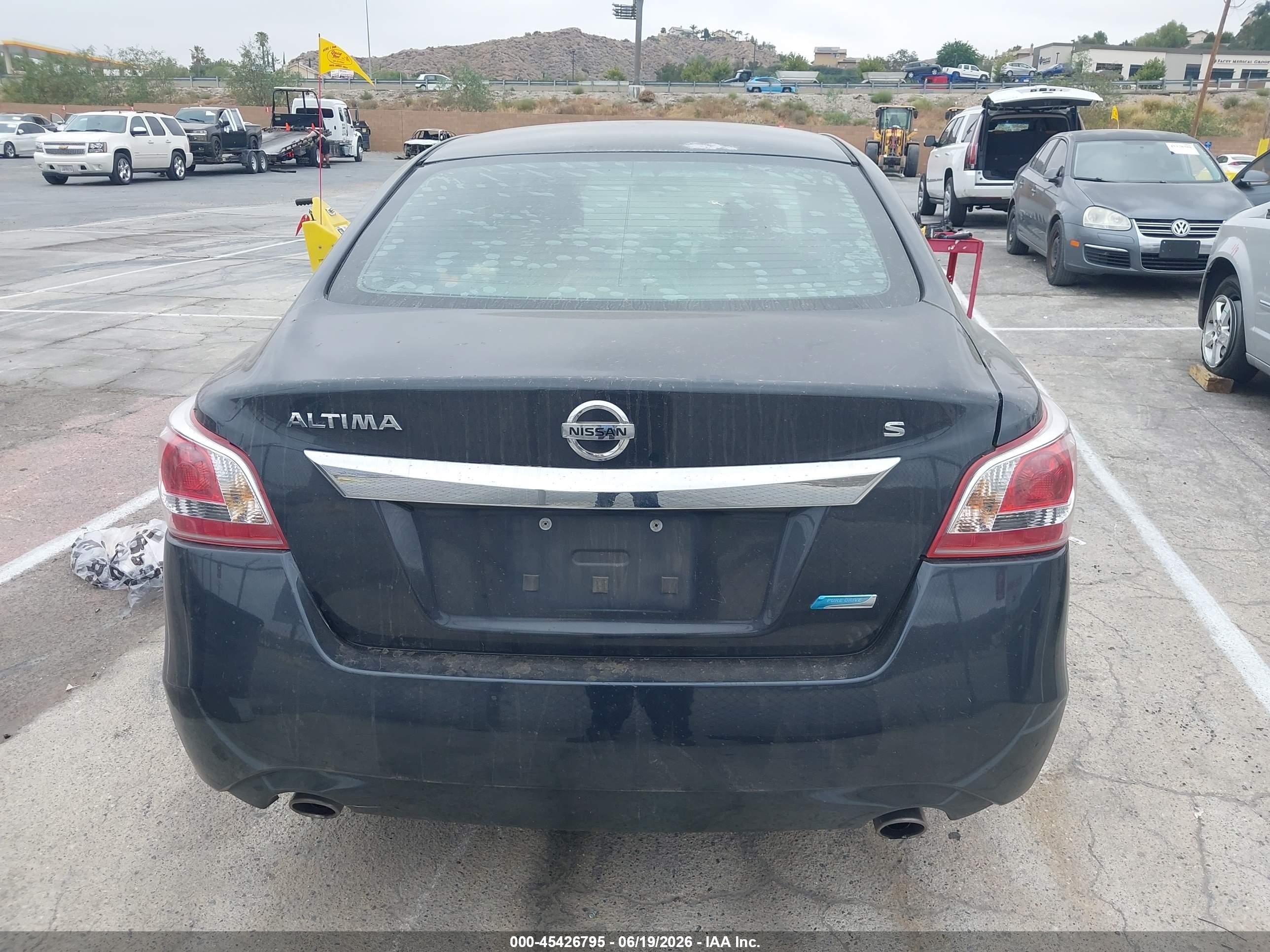 2013 Nissan Altima 2.5 S Black vin: 1N4AL3AP6DC191121