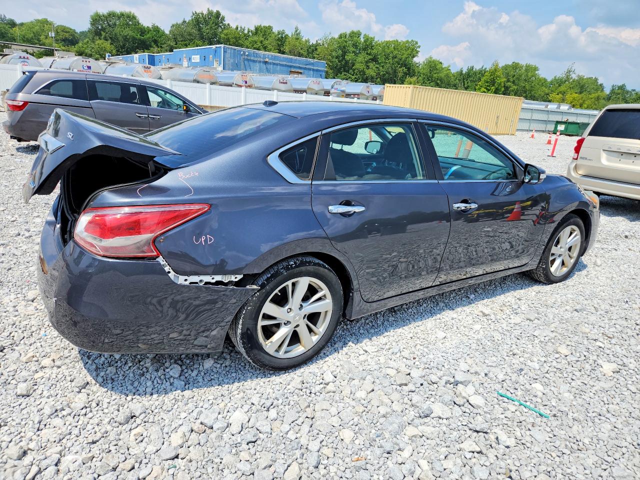 2013 Nissan Altima 2.5 Серый vin: 1N4AL3AP6DC196030