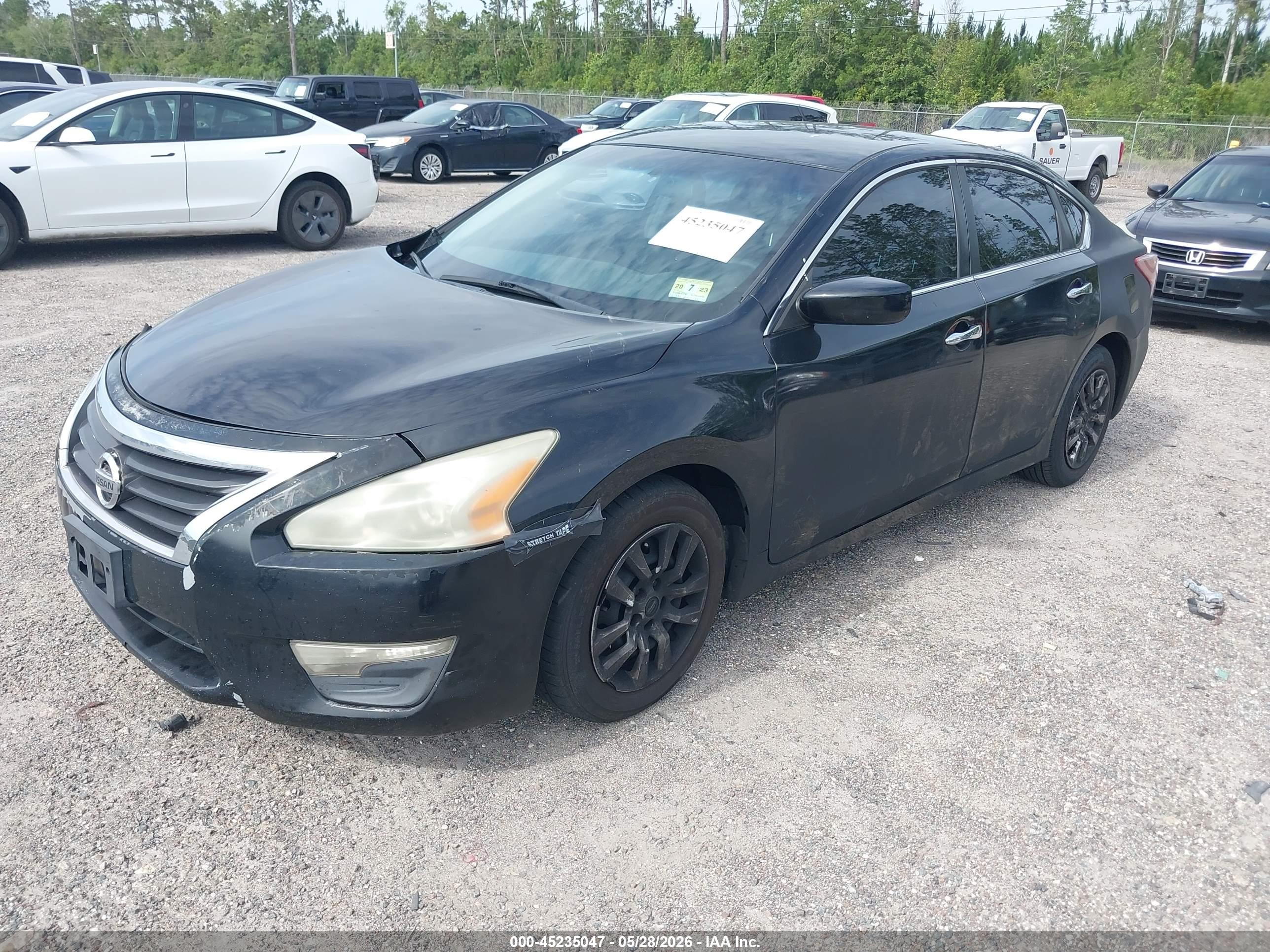 2013 Nissan Altima 2.5 S Black vin: 1N4AL3AP6DC210900