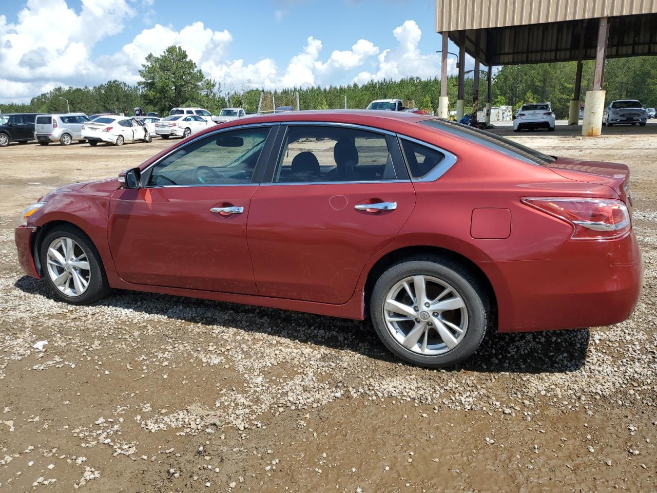 2013 Nissan Altima 2.5 Burgundy vin: 1N4AL3AP6DC220858