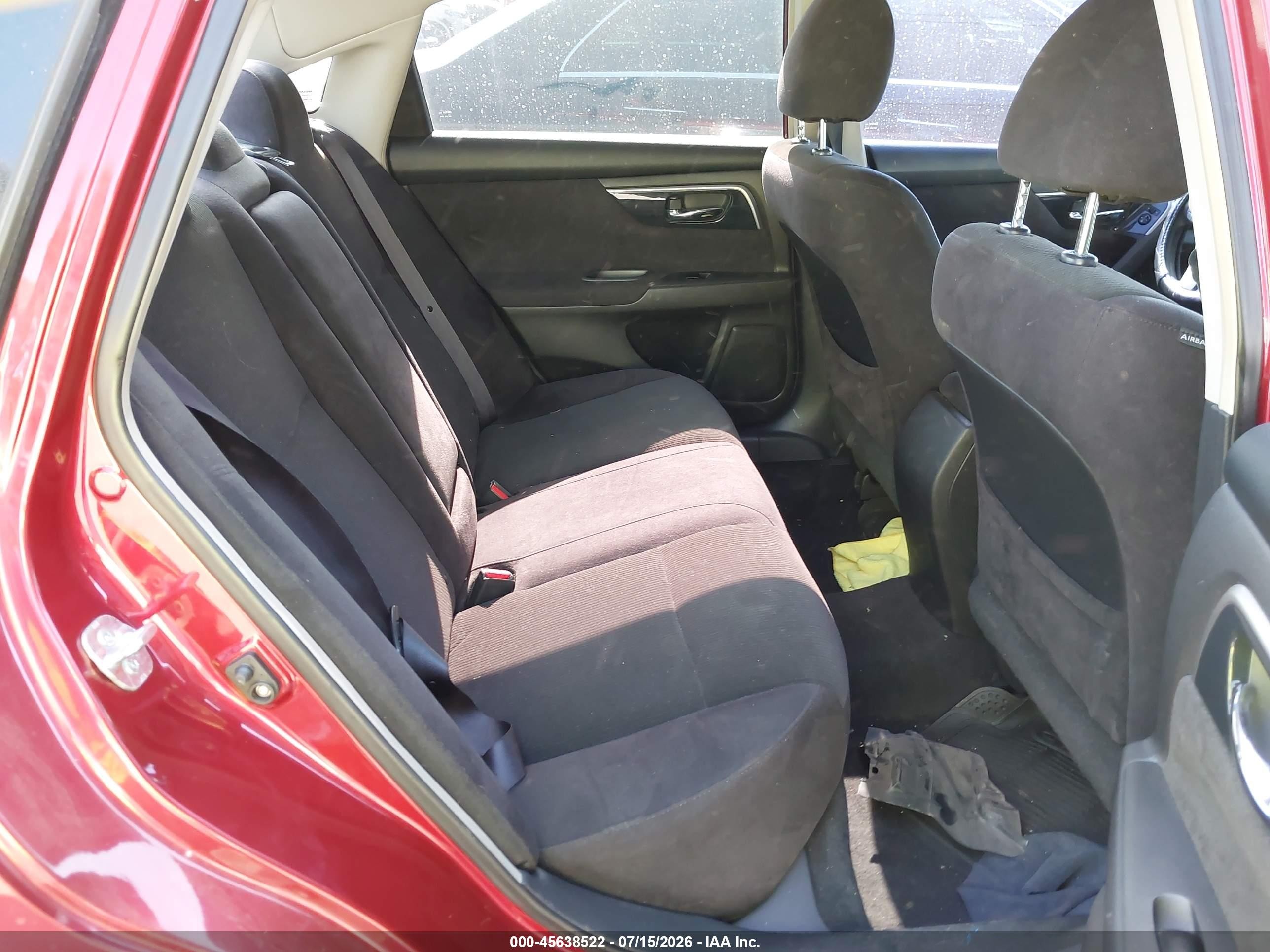 2013 Nissan Altima 2.5 S Red vin: 1N4AL3AP6DC224280