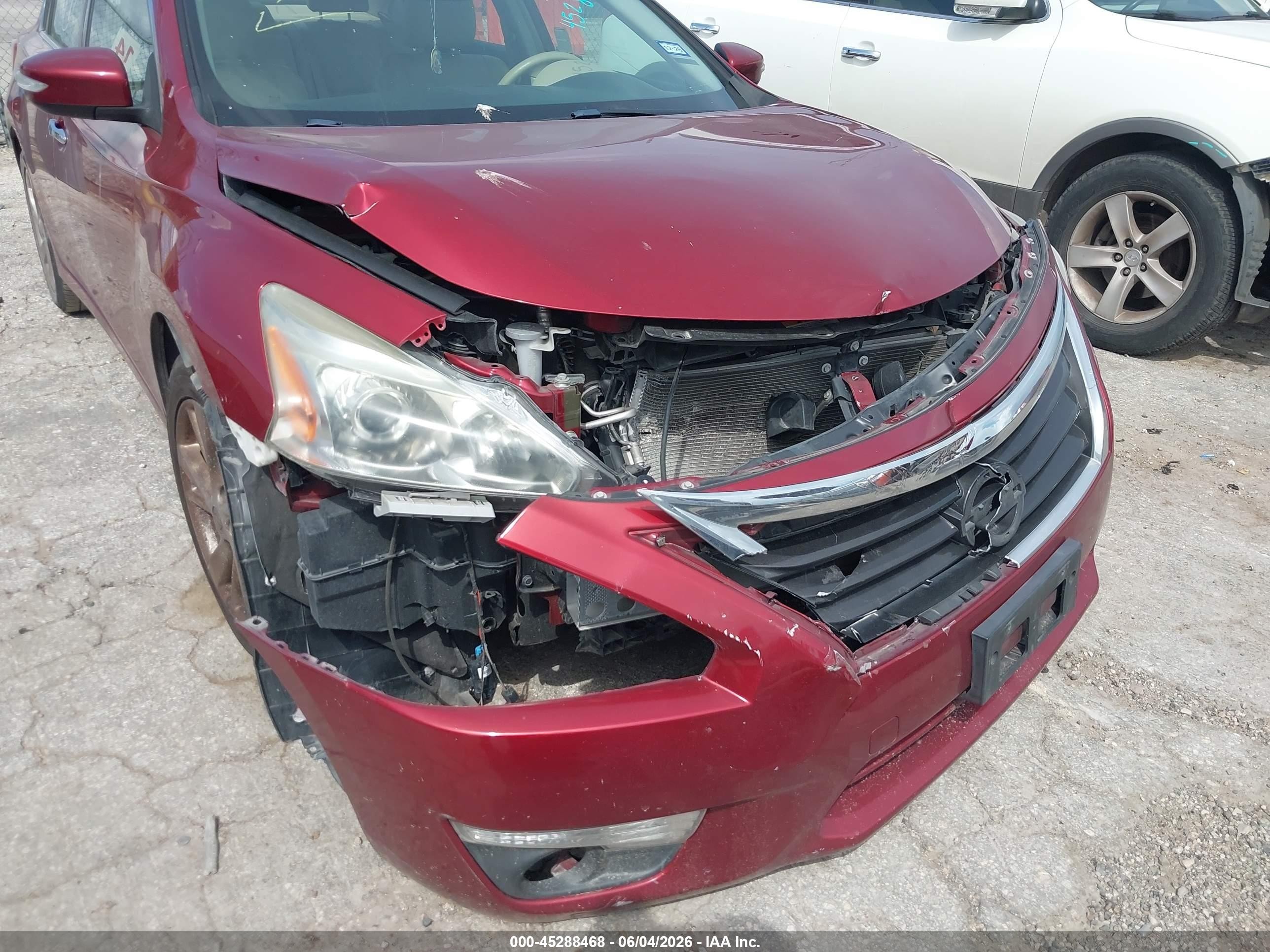 2013 Nissan Altima 2.5 Sl Red vin: 1N4AL3AP6DC234114