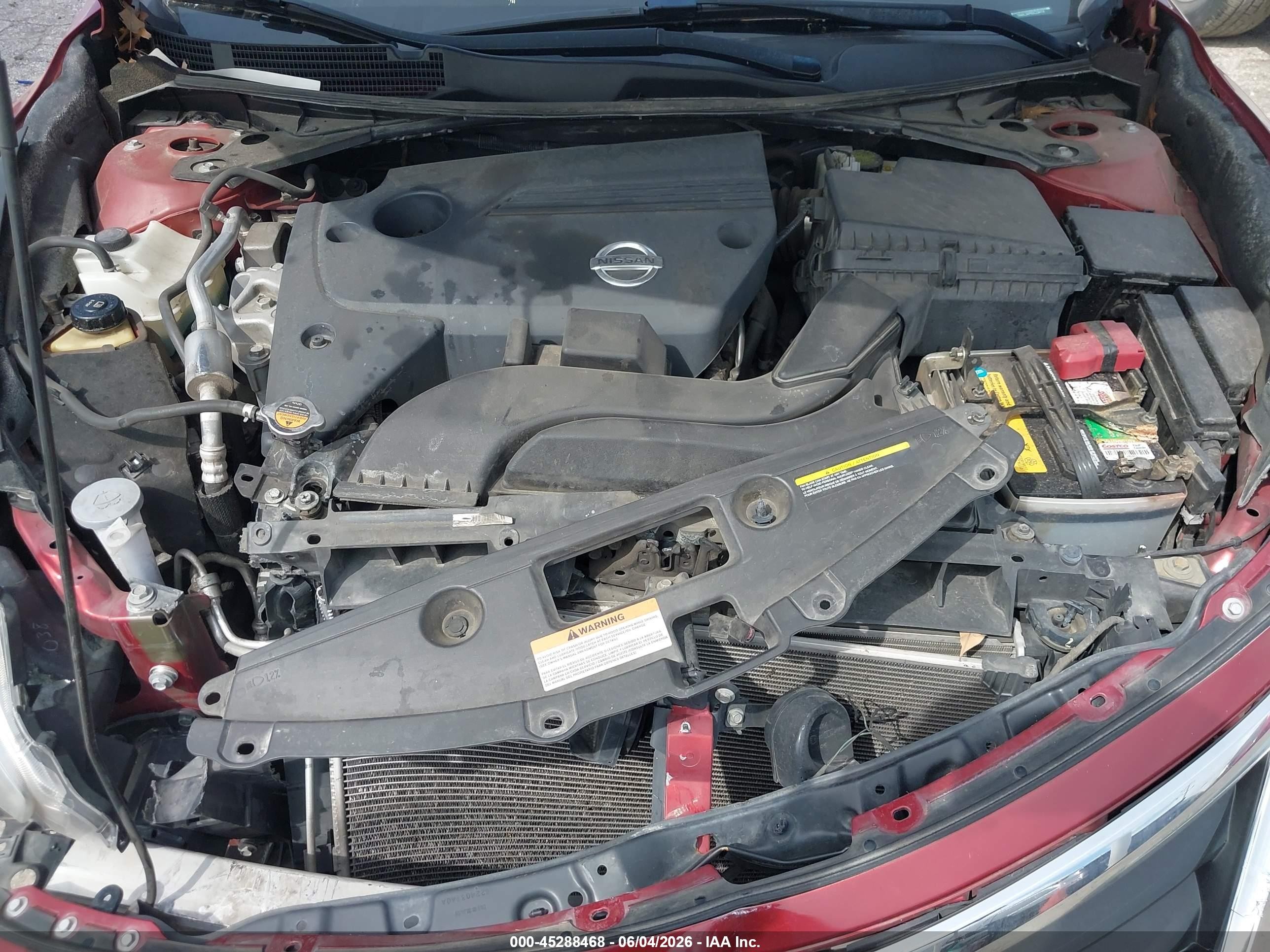 2013 Nissan Altima 2.5 Sl Red vin: 1N4AL3AP6DC234114