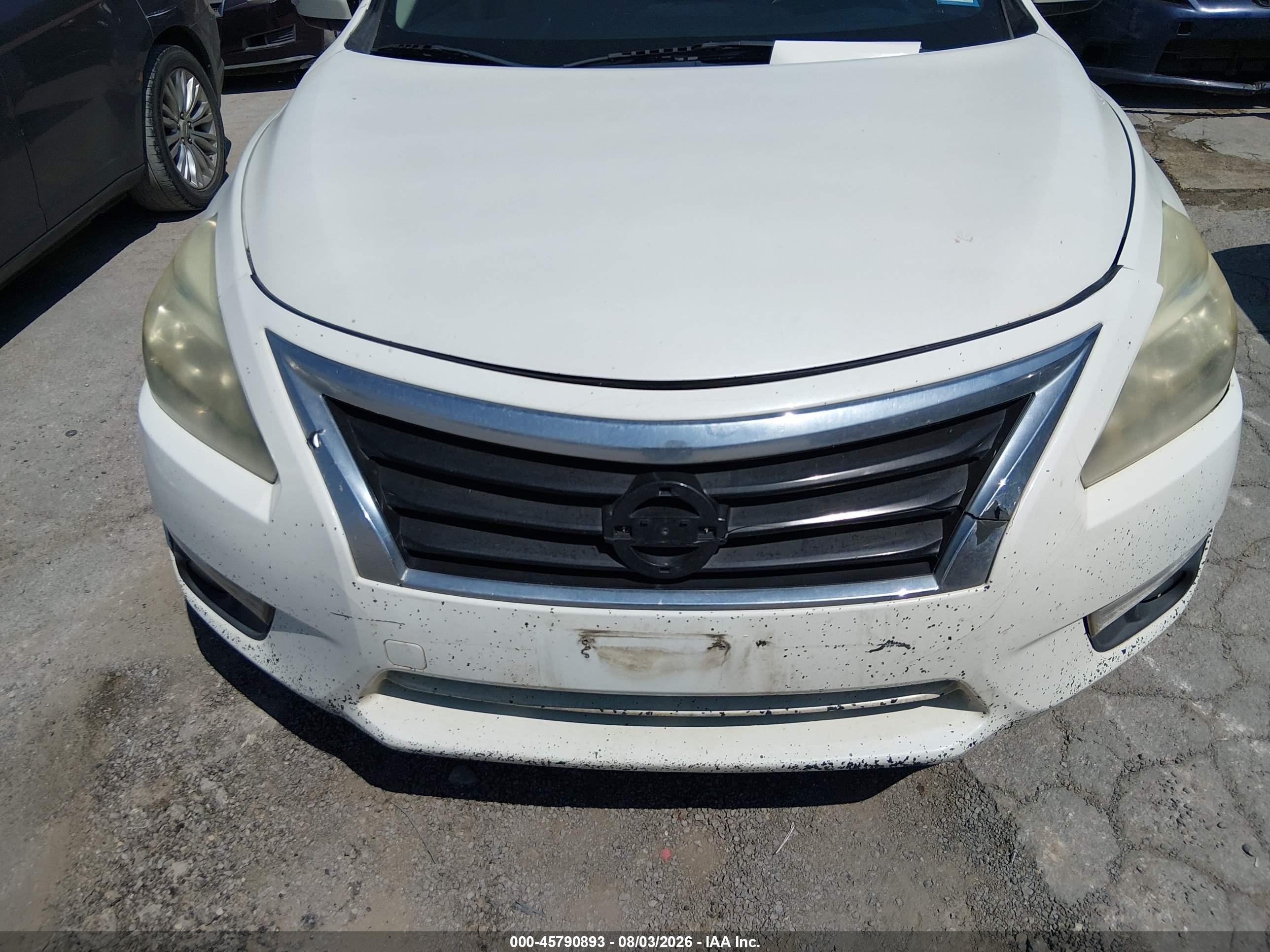 2013 Nissan Altima 2.5 Sl Белый vin: 1N4AL3AP6DC245291