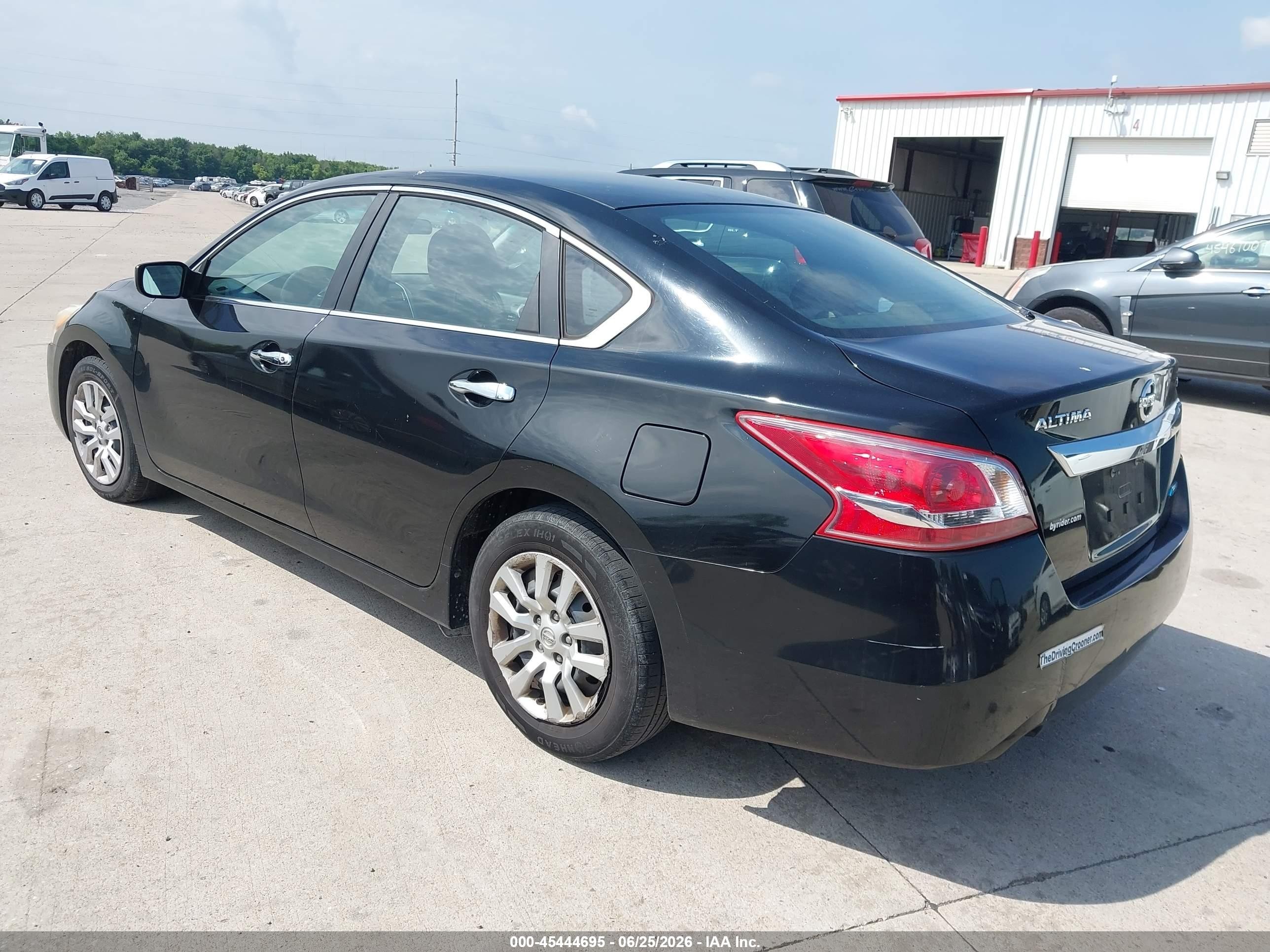 2013 Nissan Altima 2.5 S Black vin: 1N4AL3AP6DC262978