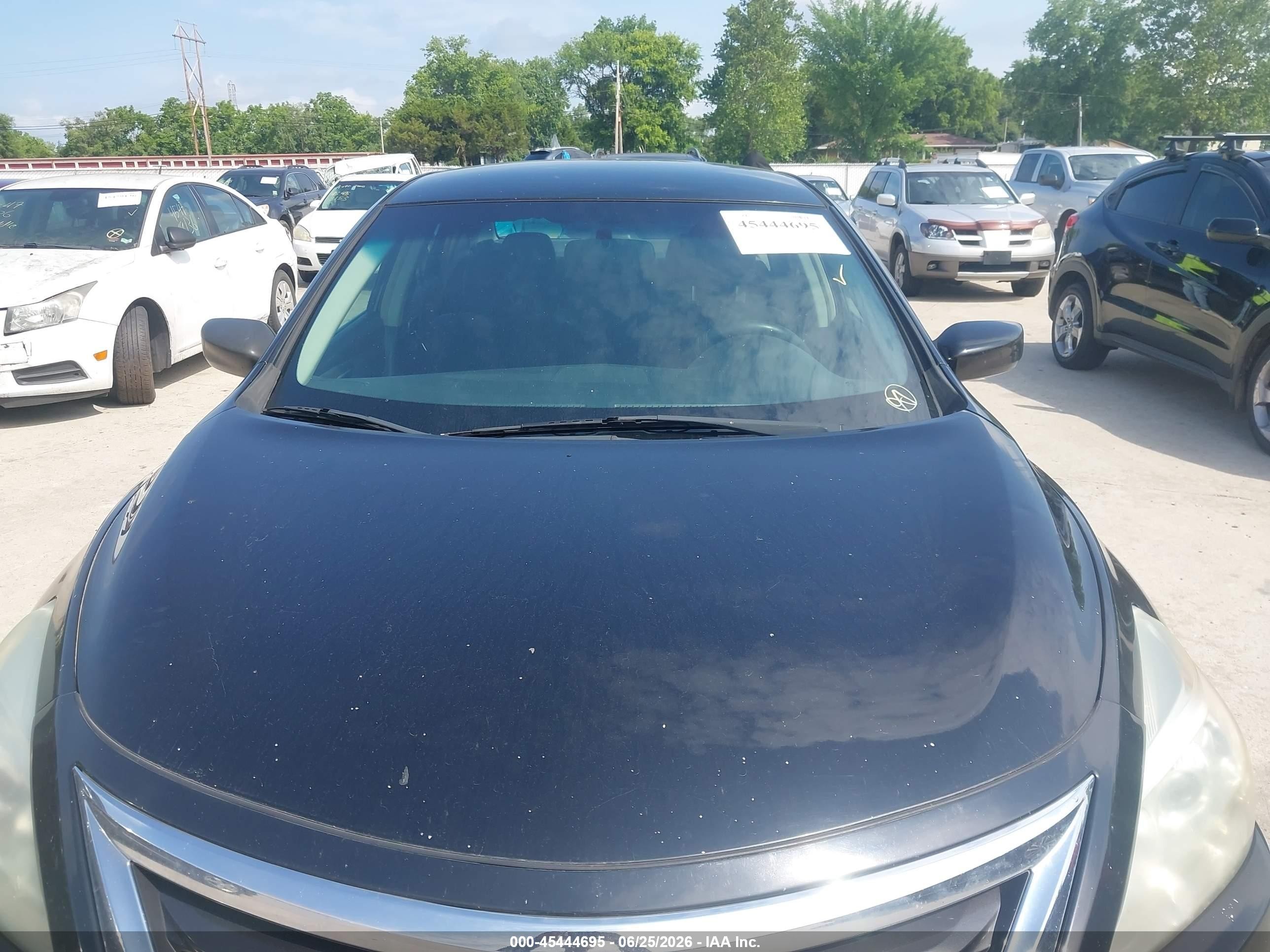 2013 Nissan Altima 2.5 S Black vin: 1N4AL3AP6DC262978