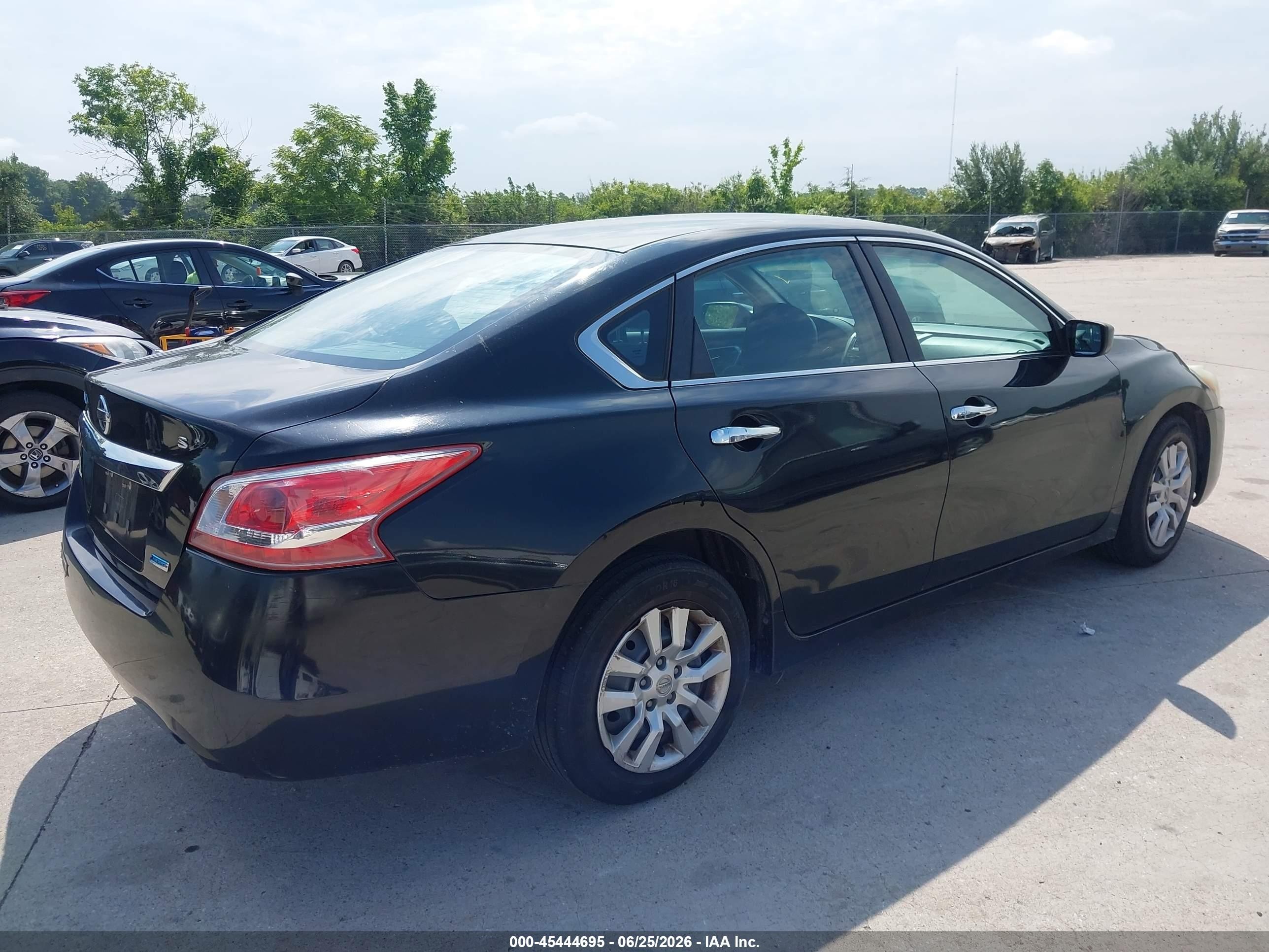2013 Nissan Altima 2.5 S Black vin: 1N4AL3AP6DC262978