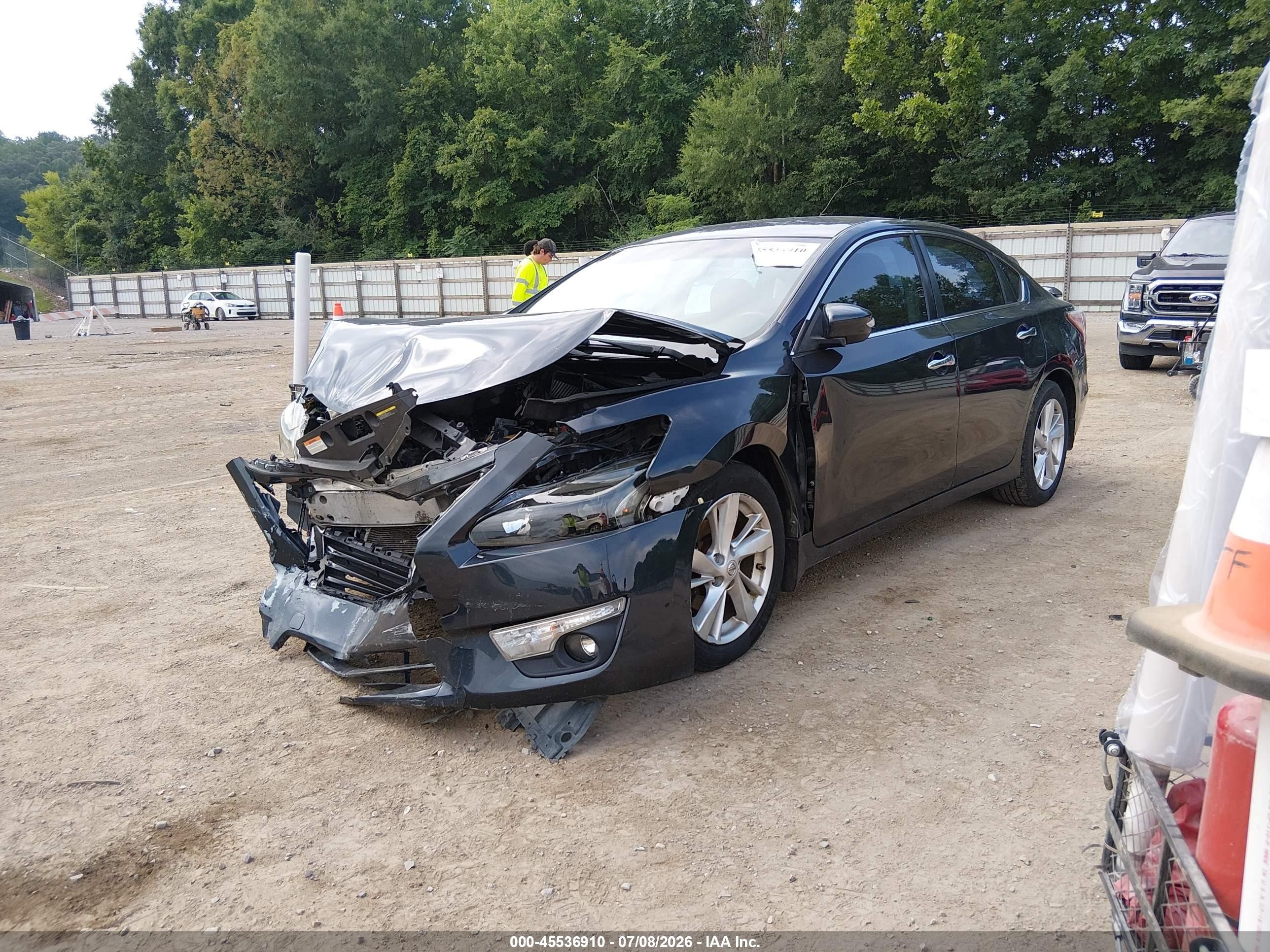 2013 Nissan Altima 2.5 Sl Blue vin: 1N4AL3AP6DC277772