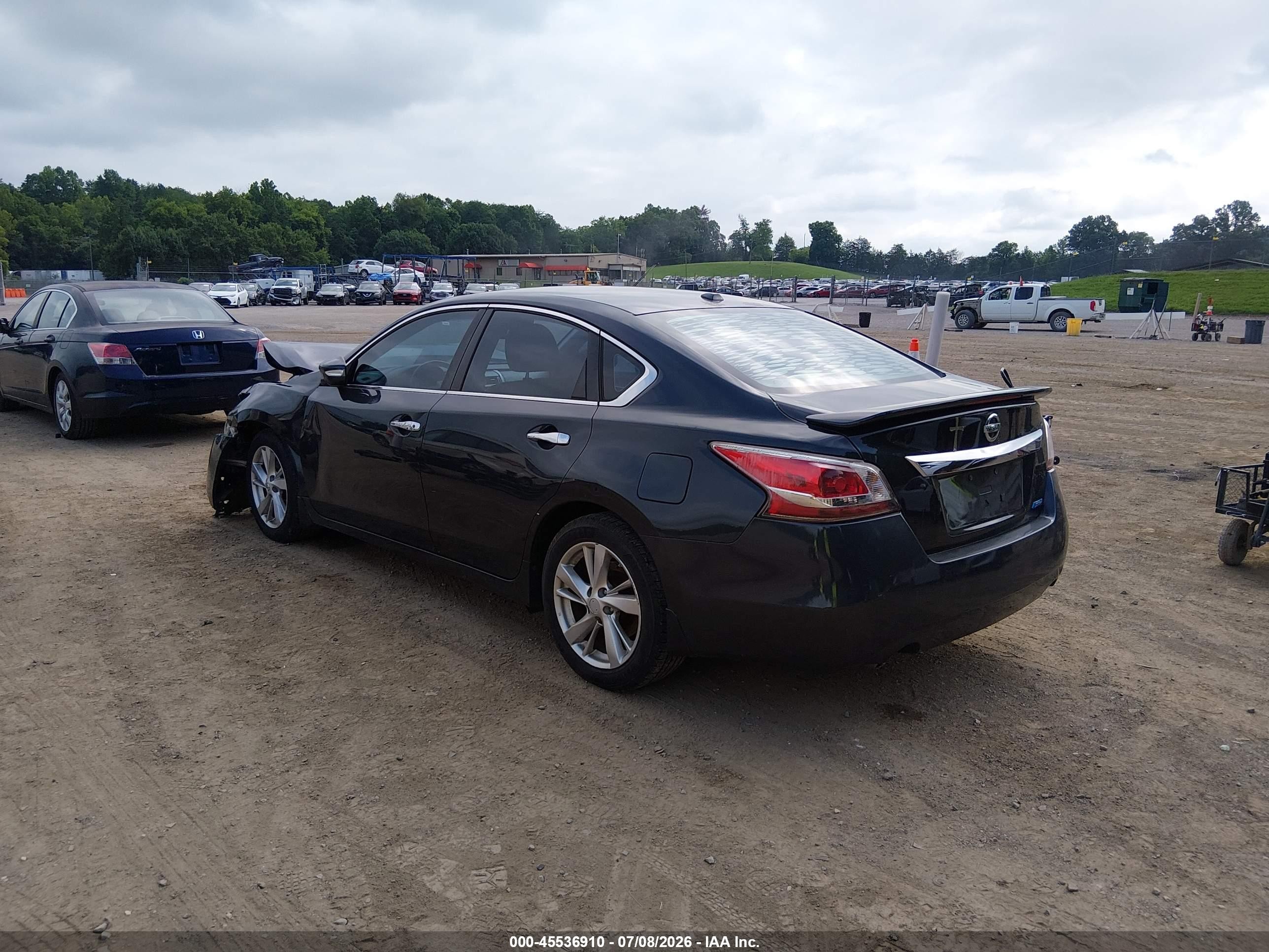2013 Nissan Altima 2.5 Sl Blue vin: 1N4AL3AP6DC277772