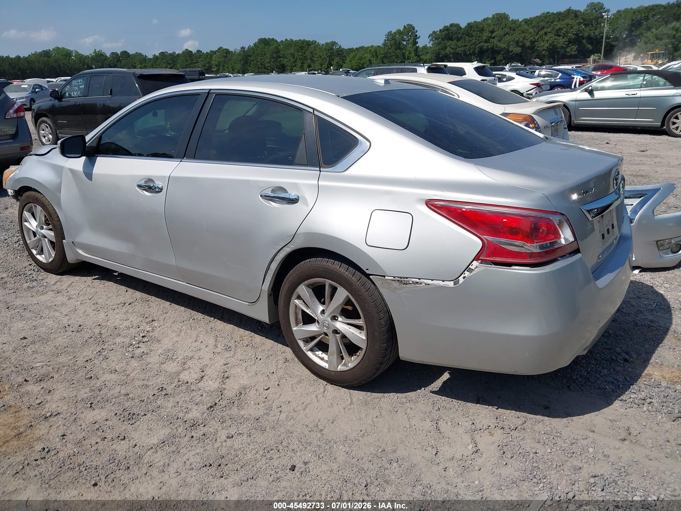 2013 Nissan Altima 2.5 Sv Gray vin: 1N4AL3AP6DC280395