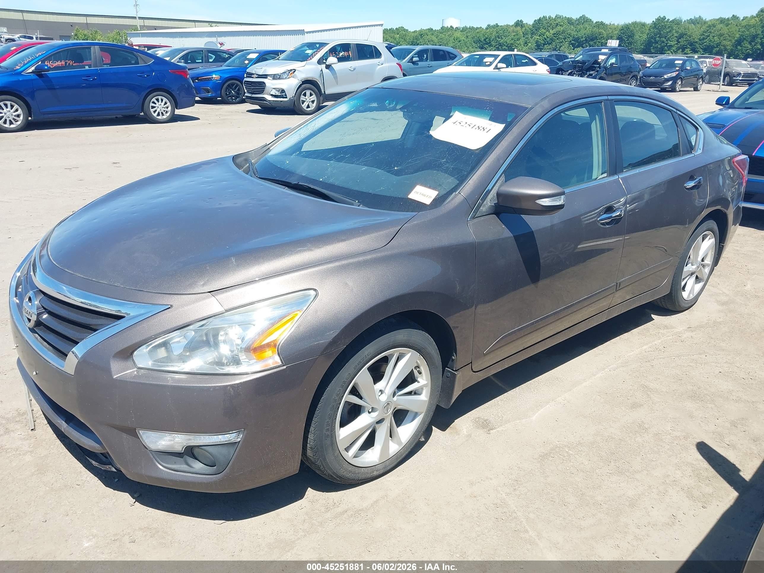 2013 Nissan Altima 2.5 Sv Brown vin: 1N4AL3AP6DC285208