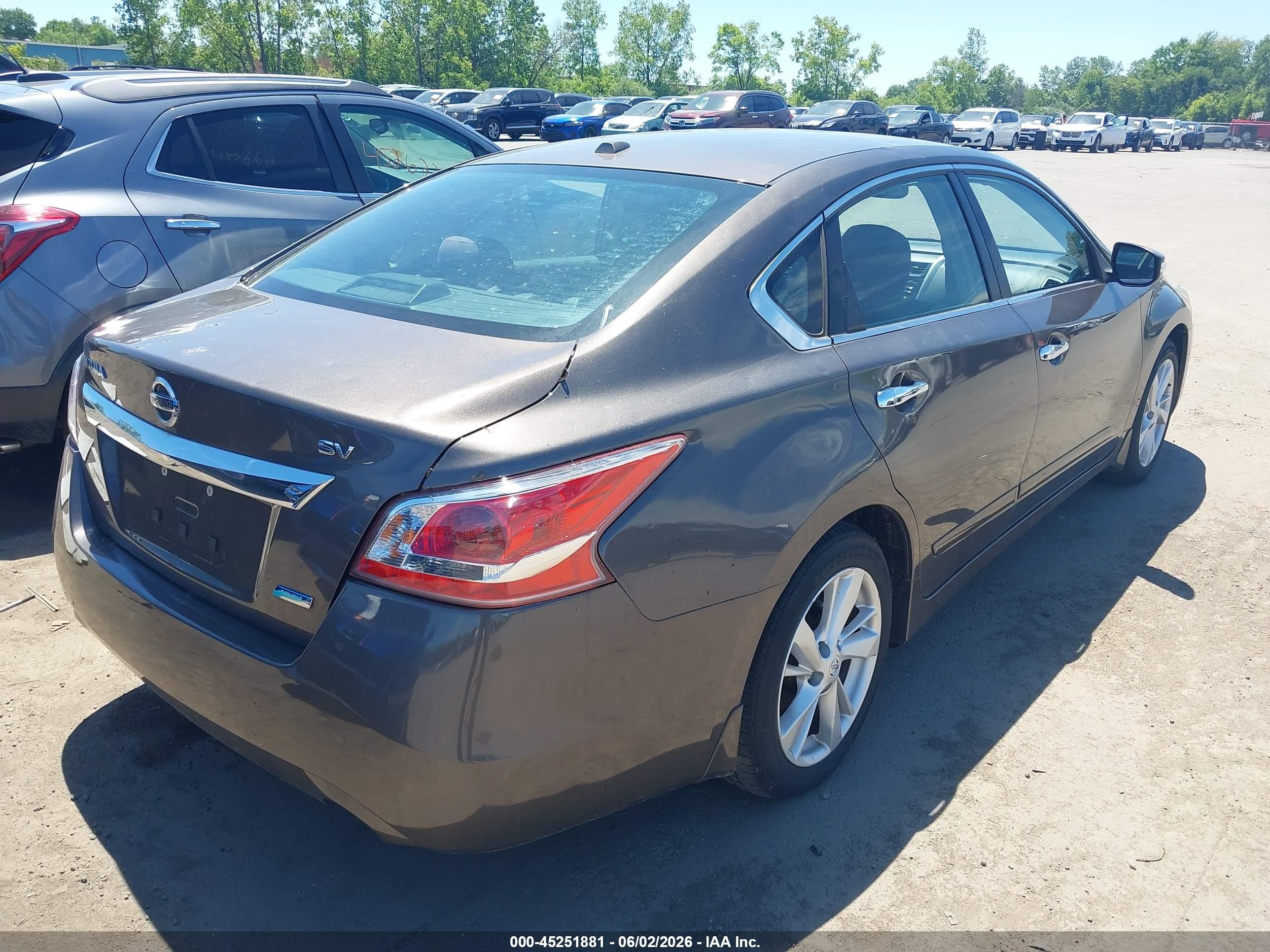 2013 Nissan Altima 2.5 Sv Brown vin: 1N4AL3AP6DC285208