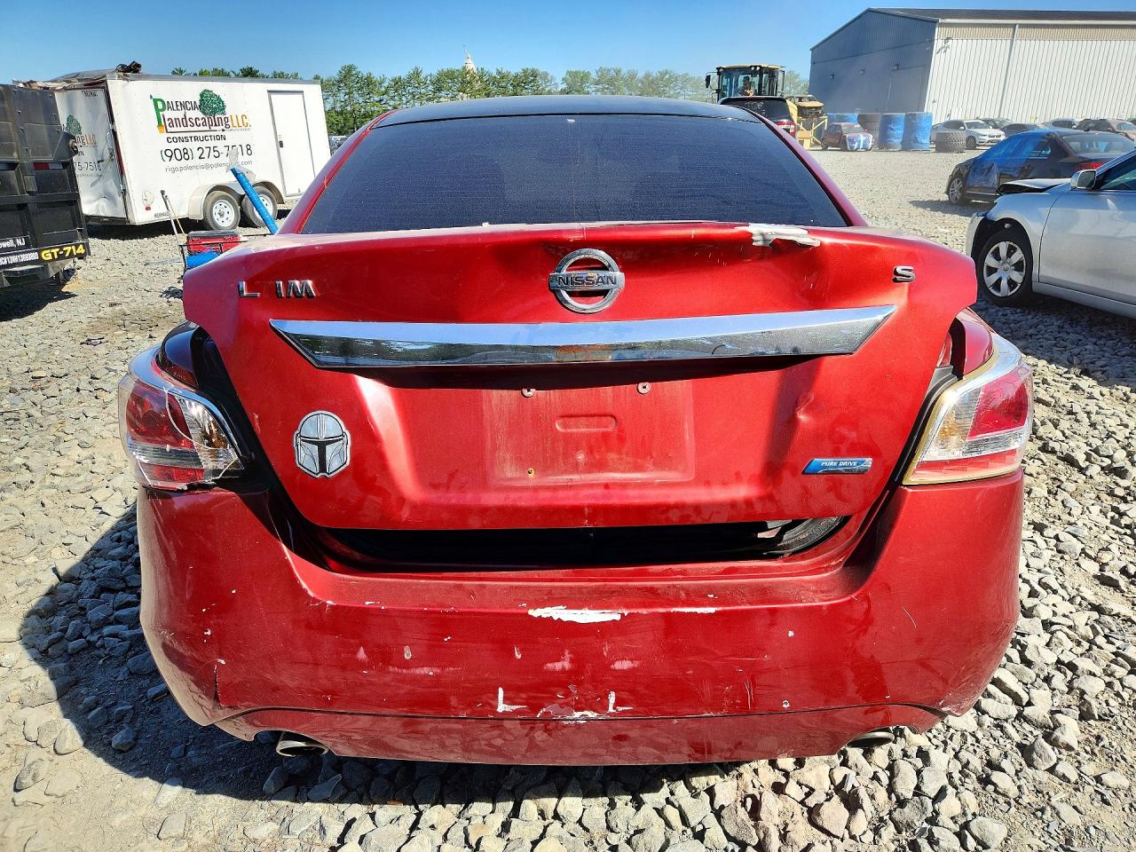 2013 Nissan Altima 2.5 Красный vin: 1N4AL3AP6DC285466