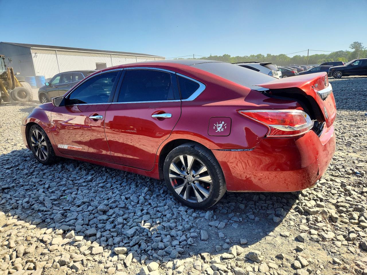 2013 Nissan Altima 2.5 Красный vin: 1N4AL3AP6DC285466