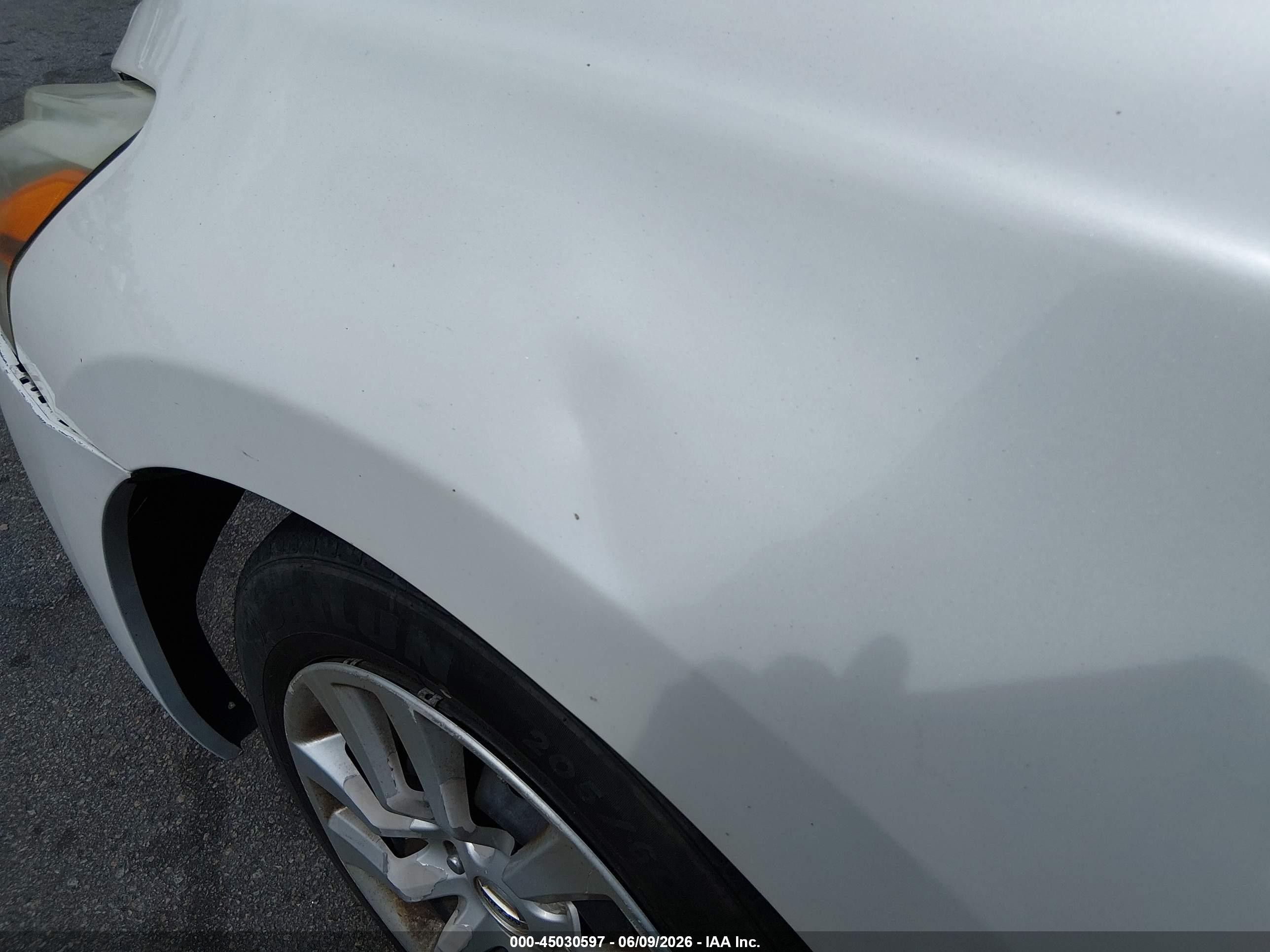 2013 Nissan Altima 2.5 S White vin: 1N4AL3AP6DC905460