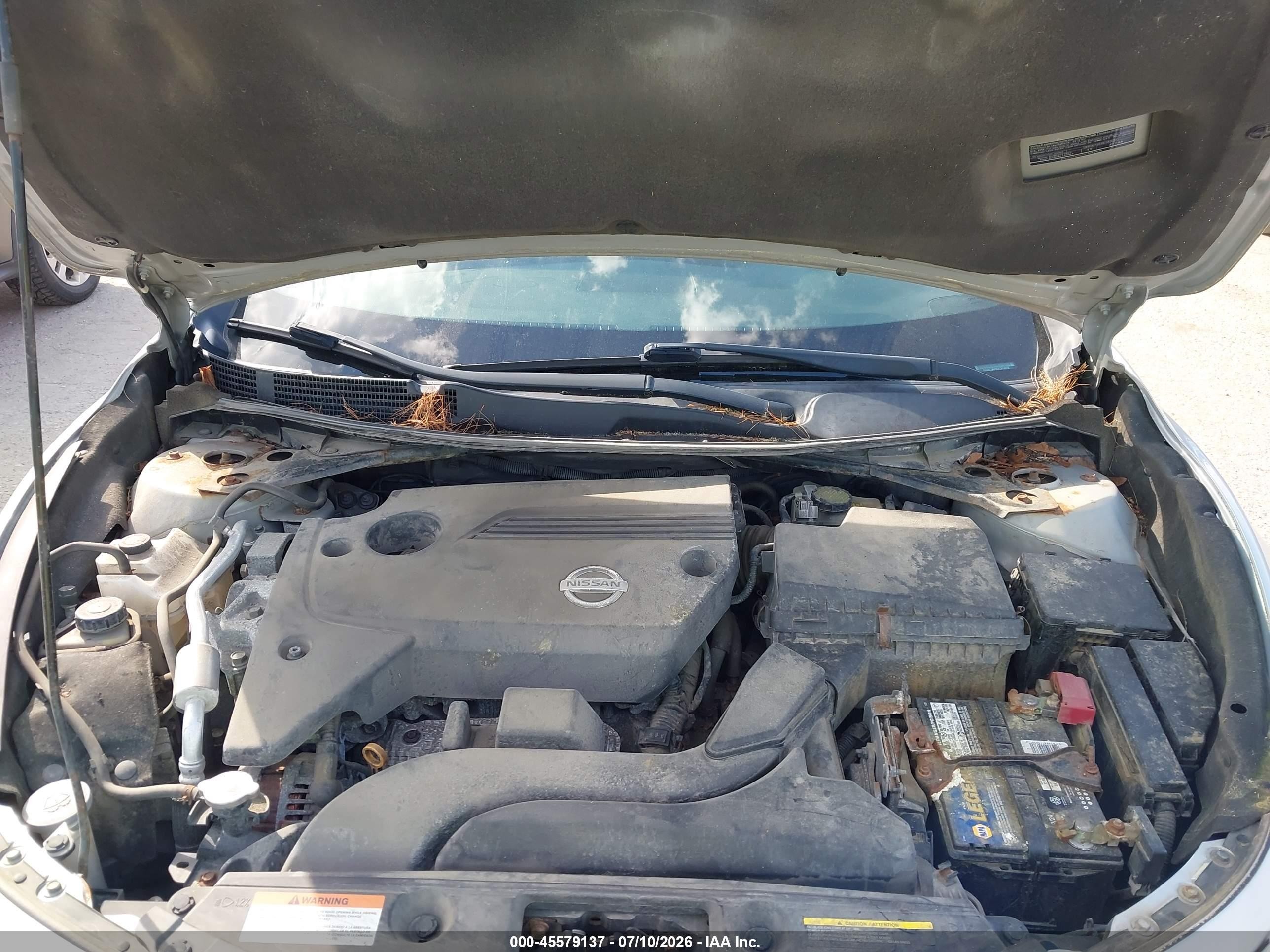 2013 Nissan Altima 2.5 S Silver vin: 1N4AL3AP6DC914918