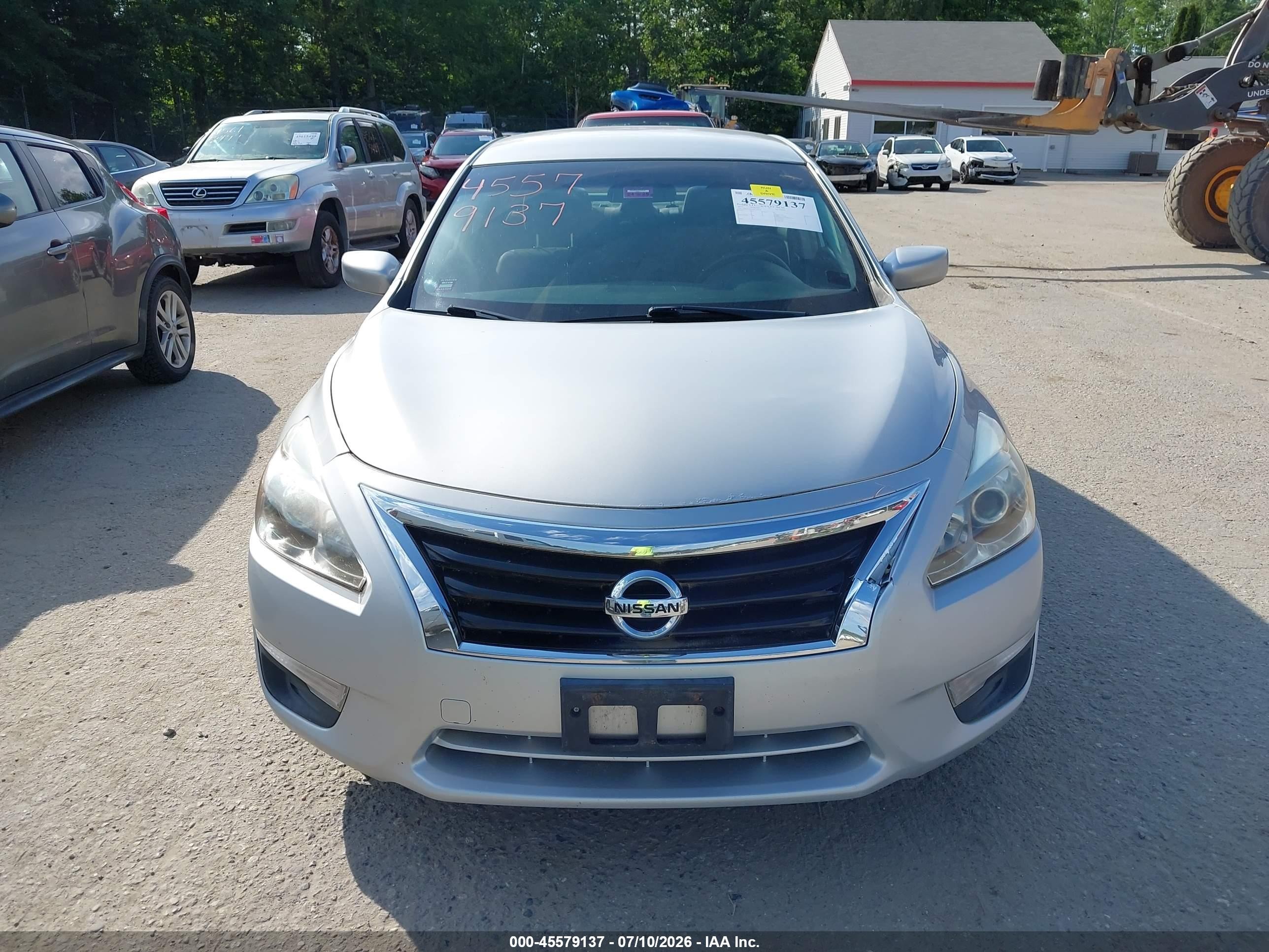 2013 Nissan Altima 2.5 S Silver vin: 1N4AL3AP6DC914918