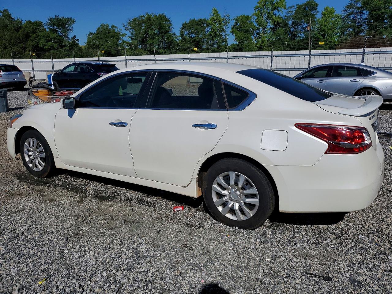 2013 Nissan Altima 2.5 White vin: 1N4AL3AP6DC918693