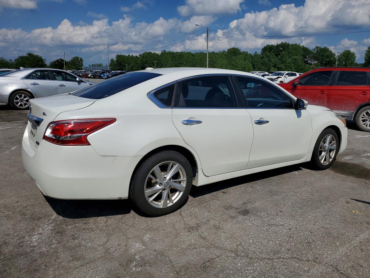 2013 Nissan Altima 2.5 White vin: 1N4AL3AP6DN408283