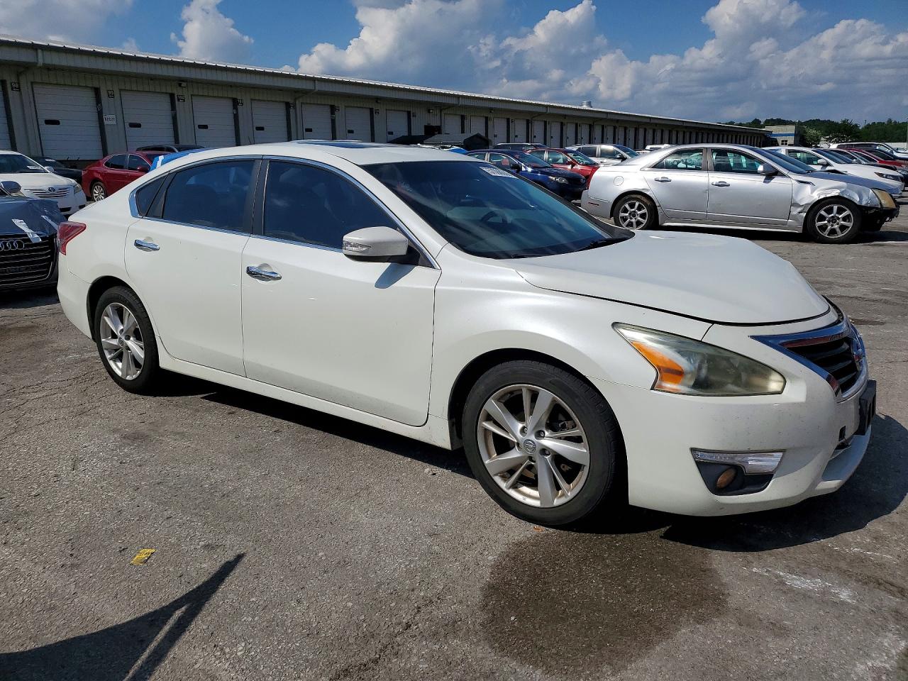 2013 Nissan Altima 2.5 White vin: 1N4AL3AP6DN408283