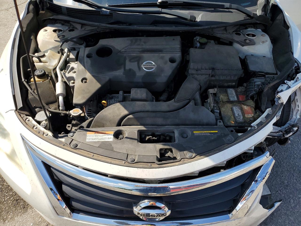2013 Nissan Altima 2.5 White vin: 1N4AL3AP6DN408283