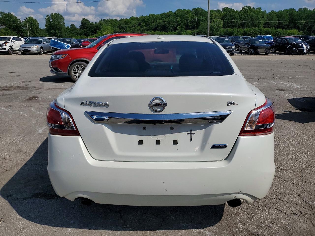 2013 Nissan Altima 2.5 White vin: 1N4AL3AP6DN408283