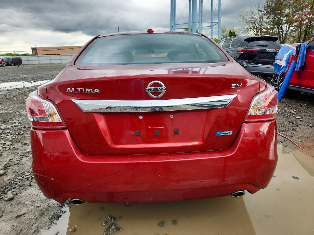 2013 Nissan Altima 2.5 Red vin: 1N4AL3AP6DN418215
