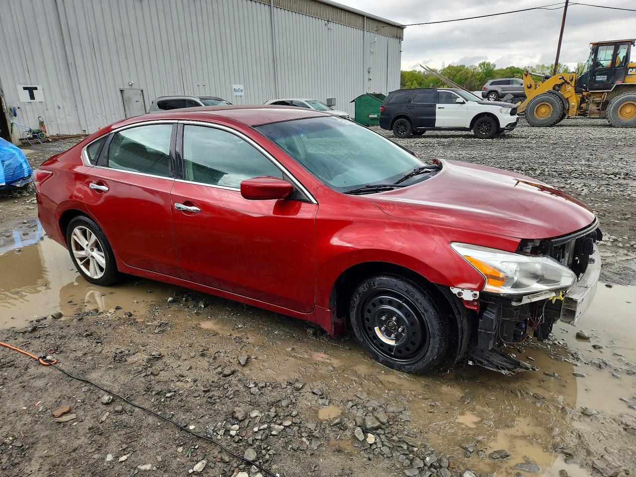 2013 Nissan Altima 2.5 Red vin: 1N4AL3AP6DN418215