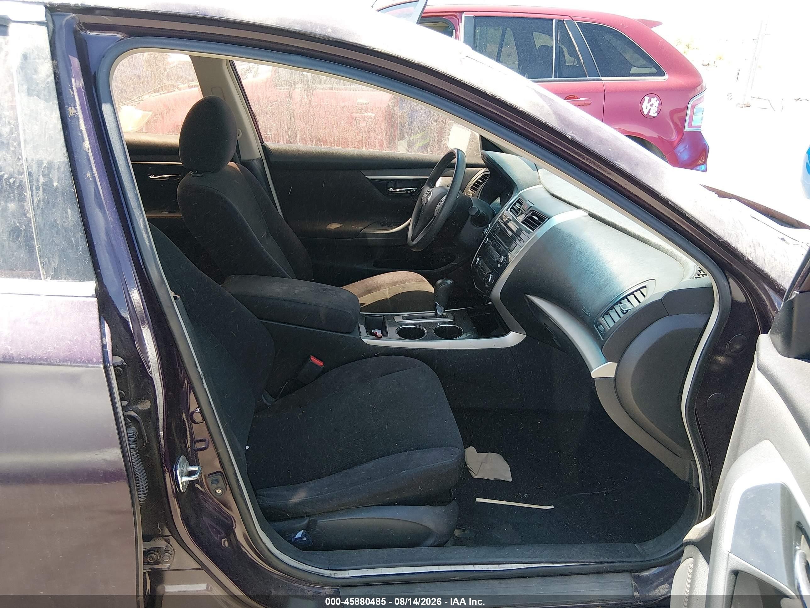 2013 Nissan Altima 2.5 S Black vin: 1N4AL3AP6DN419686