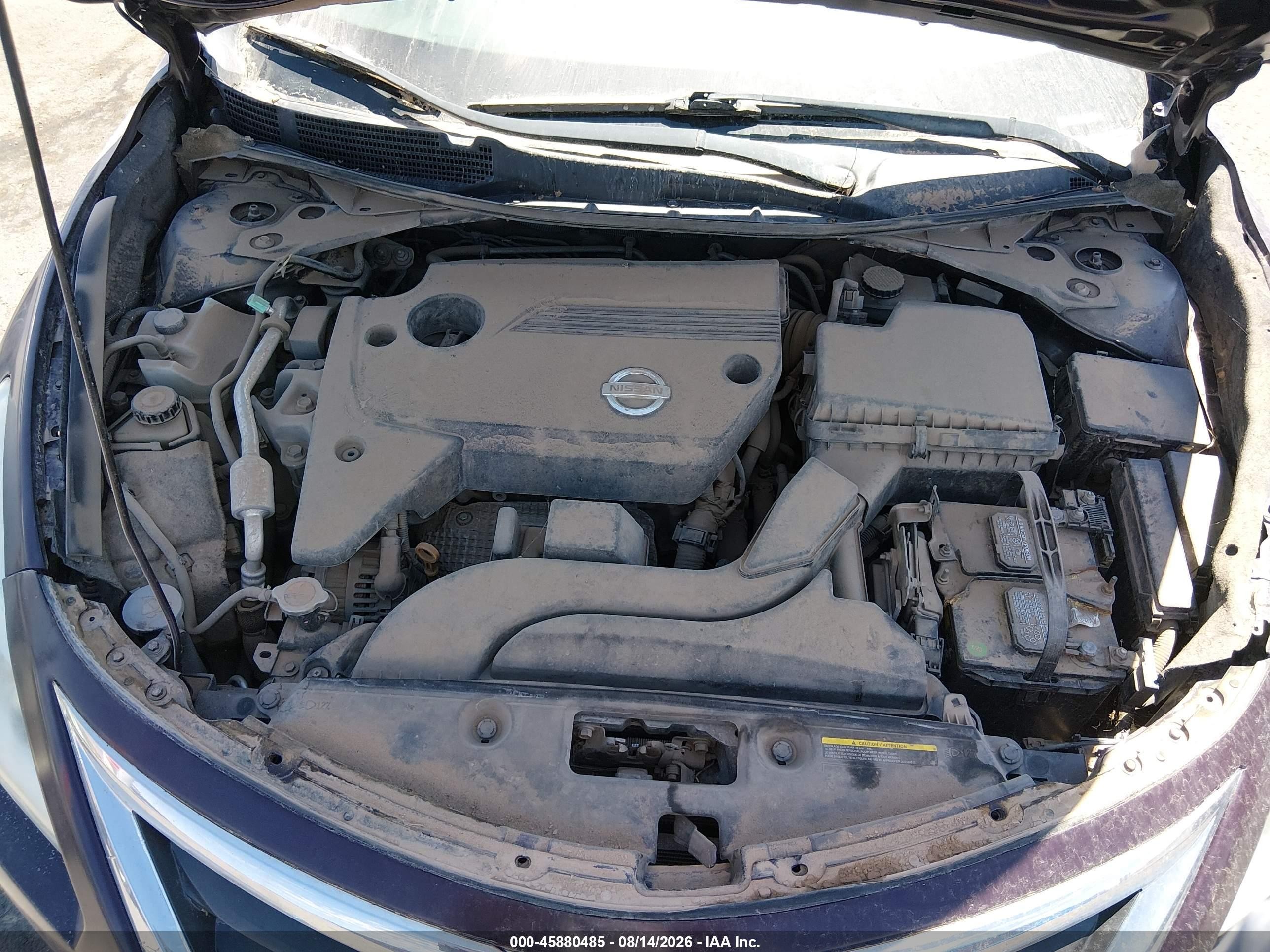 2013 Nissan Altima 2.5 S Black vin: 1N4AL3AP6DN419686