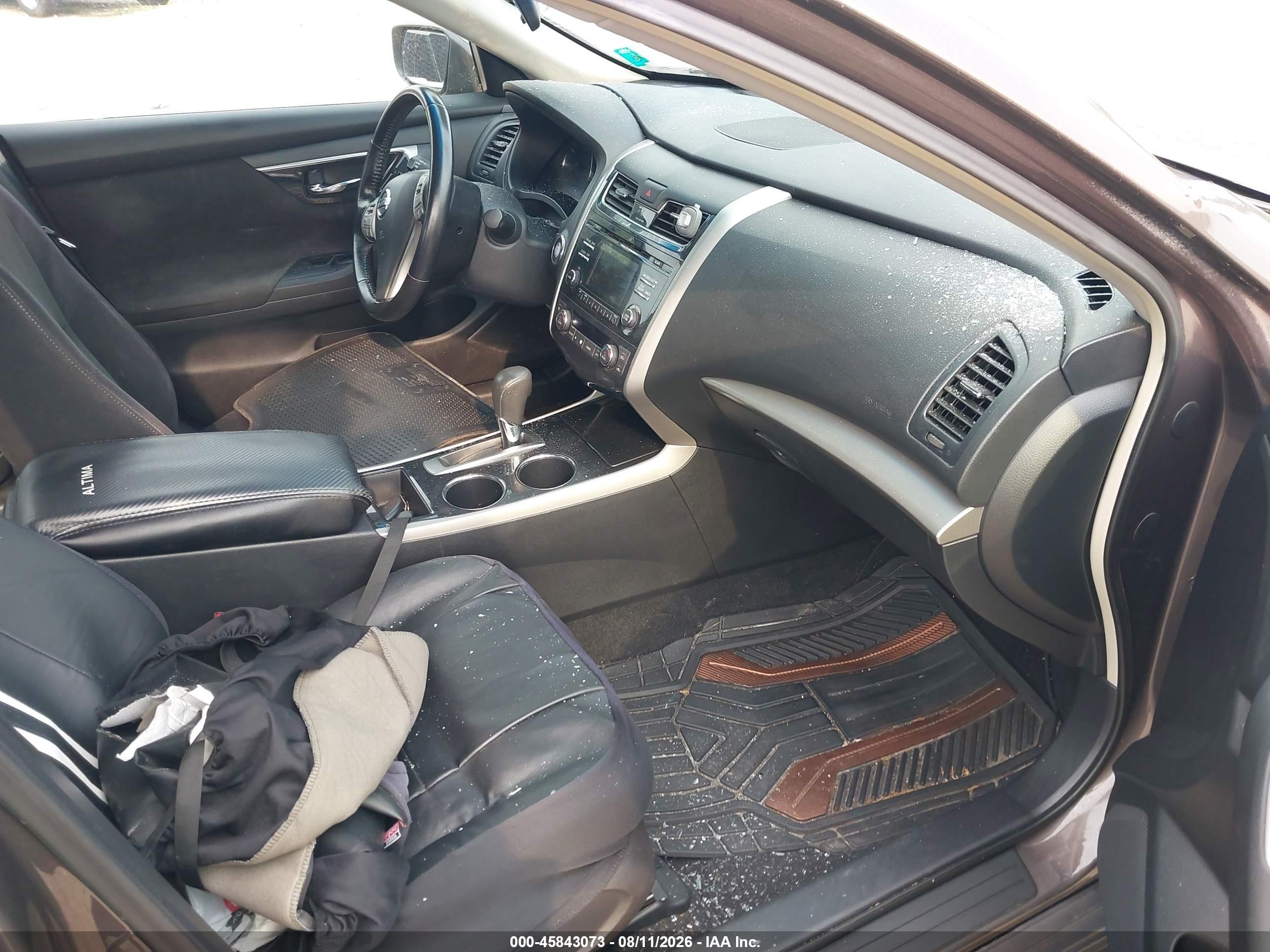 2013 Nissan Altima 2.5 Sv Brown vin: 1N4AL3AP6DN425052