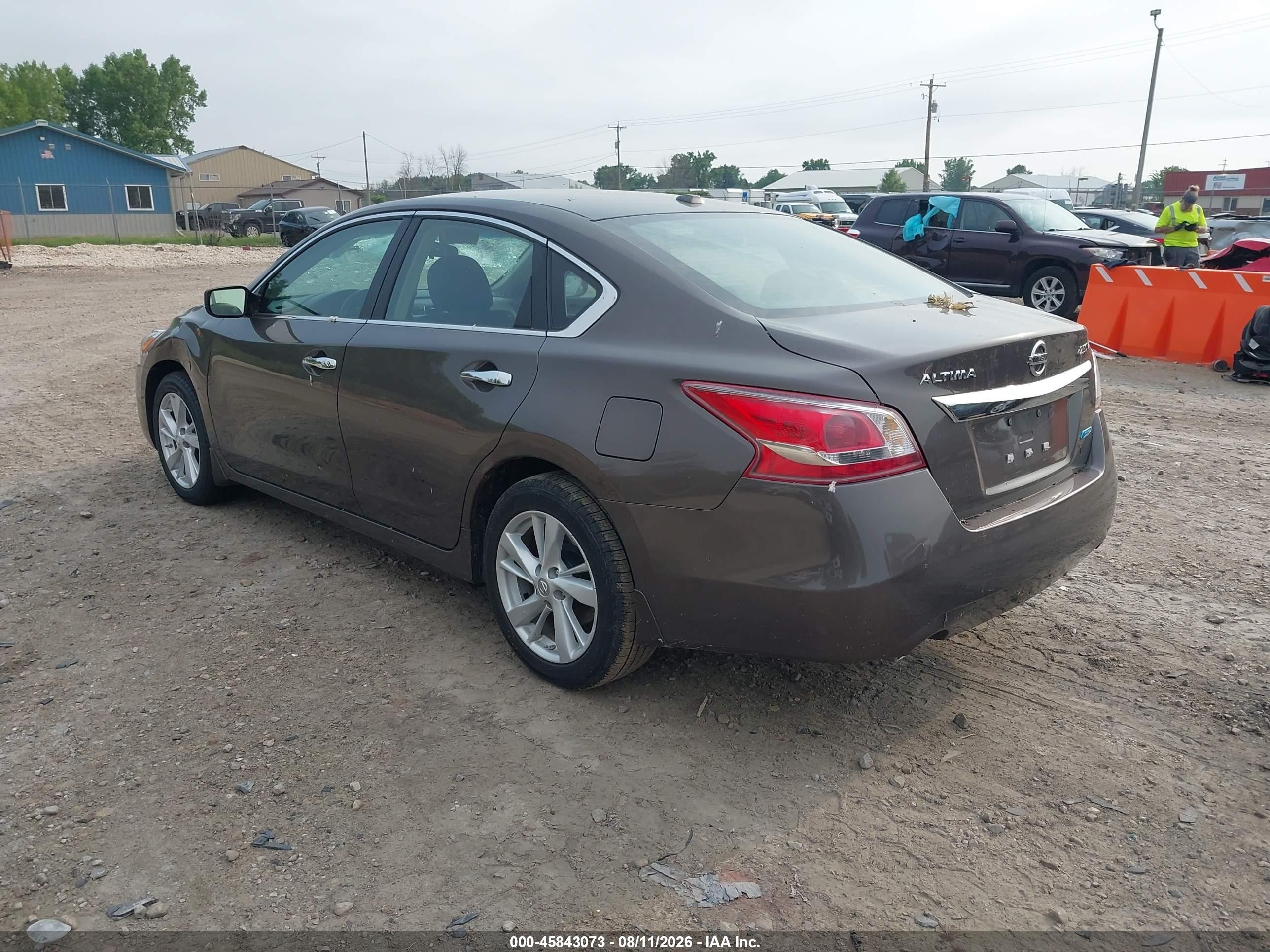 2013 Nissan Altima 2.5 Sv Brown vin: 1N4AL3AP6DN425052